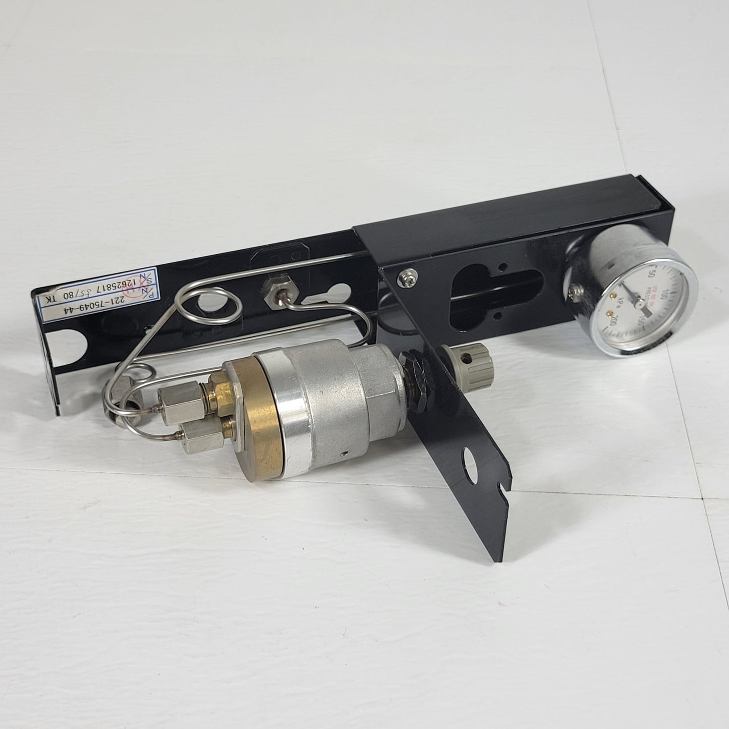Shimadzu 221-75049-44 Make Up Gas Regulator & Pressure Gauge 221-18150-43 Assy