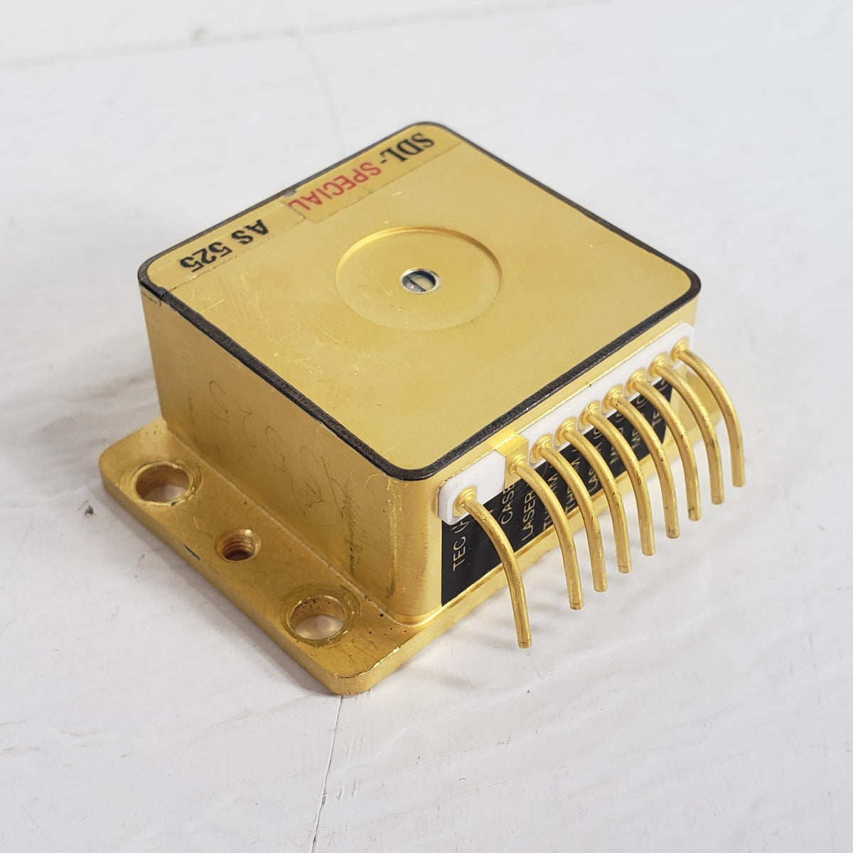 Spectra Diode Labs SDL-SPECIAL AS 525 HHL Laser Diode Module TEC Thermistor MPD