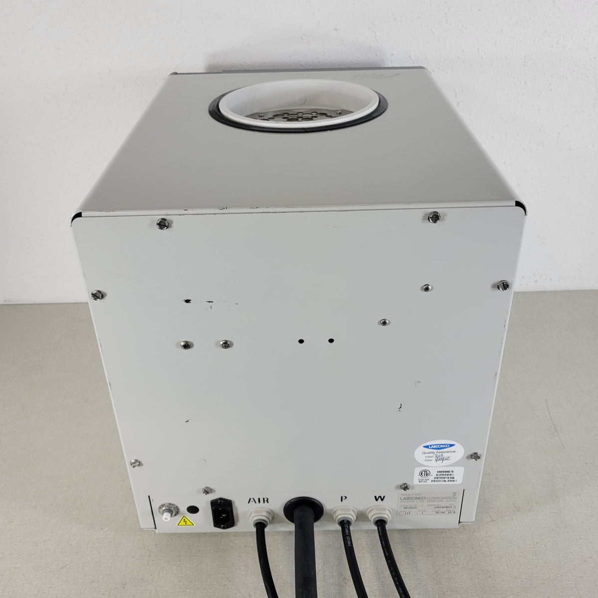 Labconco 4612021 ScrubAir Heated Pipette Washer Dryer 115V Missing Cover