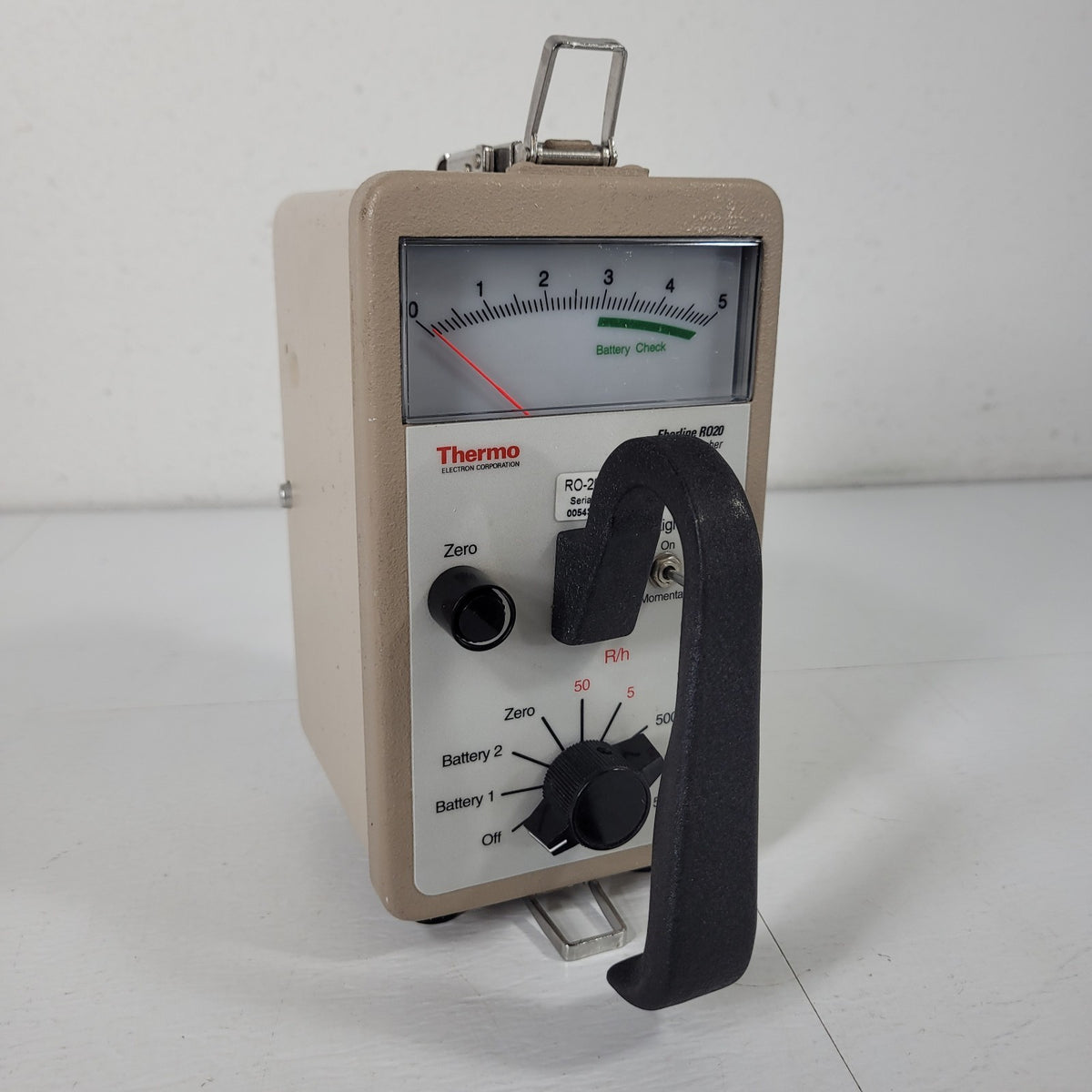 TESTED Thermo Eberline RO20 Ion Chamber Radiation Survey Meter 5mR/h-50R/h