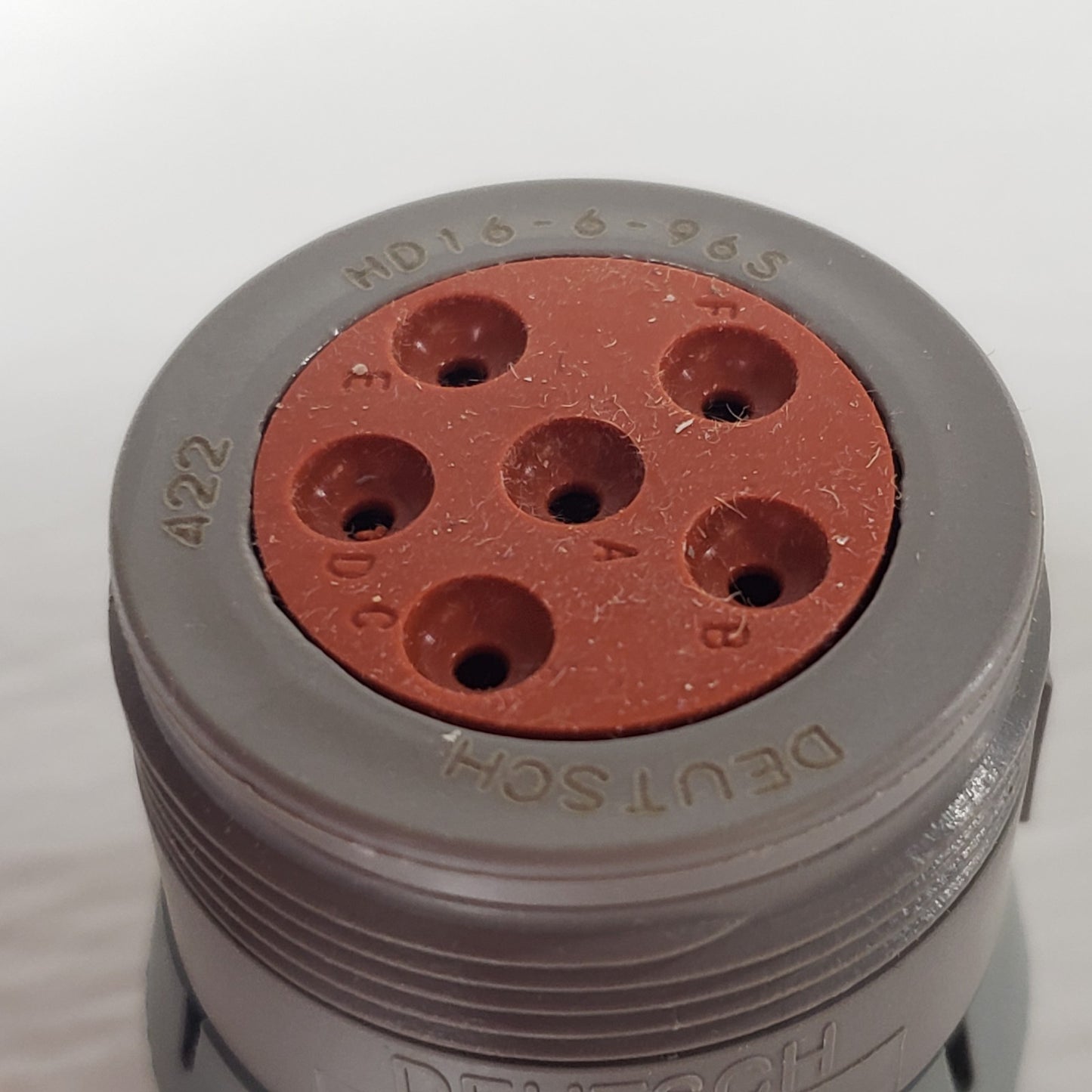 3 Units TE Connectivity Deutsch HD16-6-96S HD10 6-Position Plug Housing