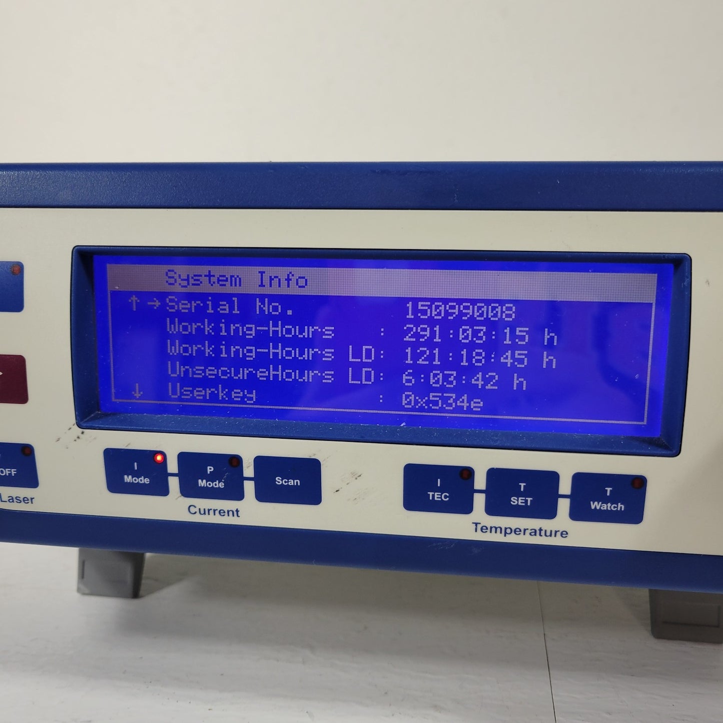 Sacher Lasertechnik Pilot PC 4000 Laser Diode Controller Photodiode Temperature