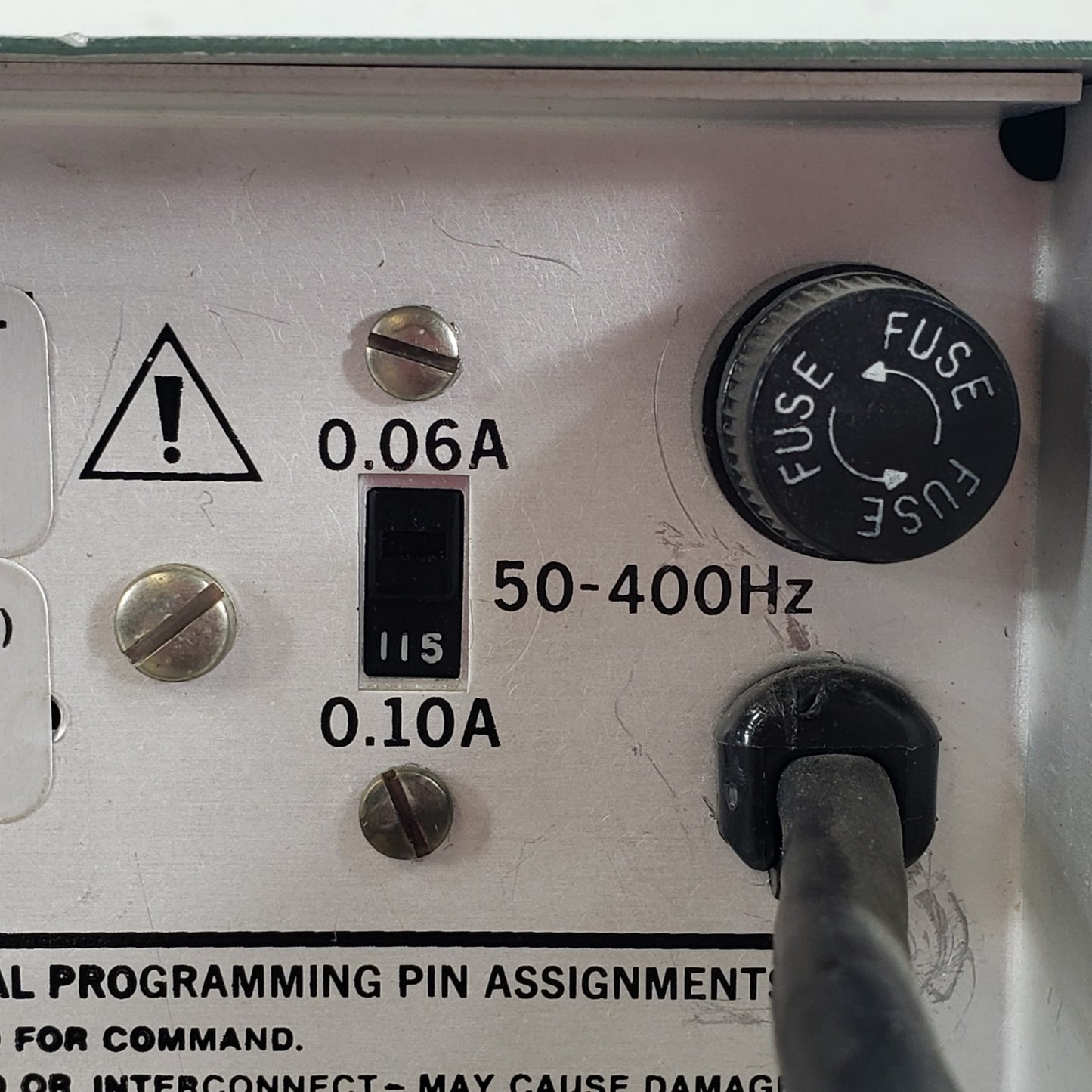UNTESTED Vintage Boonton 42A RF Microwattmeter Power Meter w/ Detector Cable