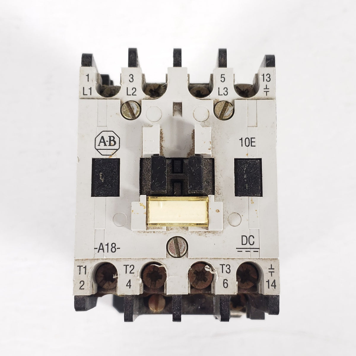 Allen-Bradley 100-A18NZ243 Series B 18A Contactor 24VDC Coil 3P+1NO
