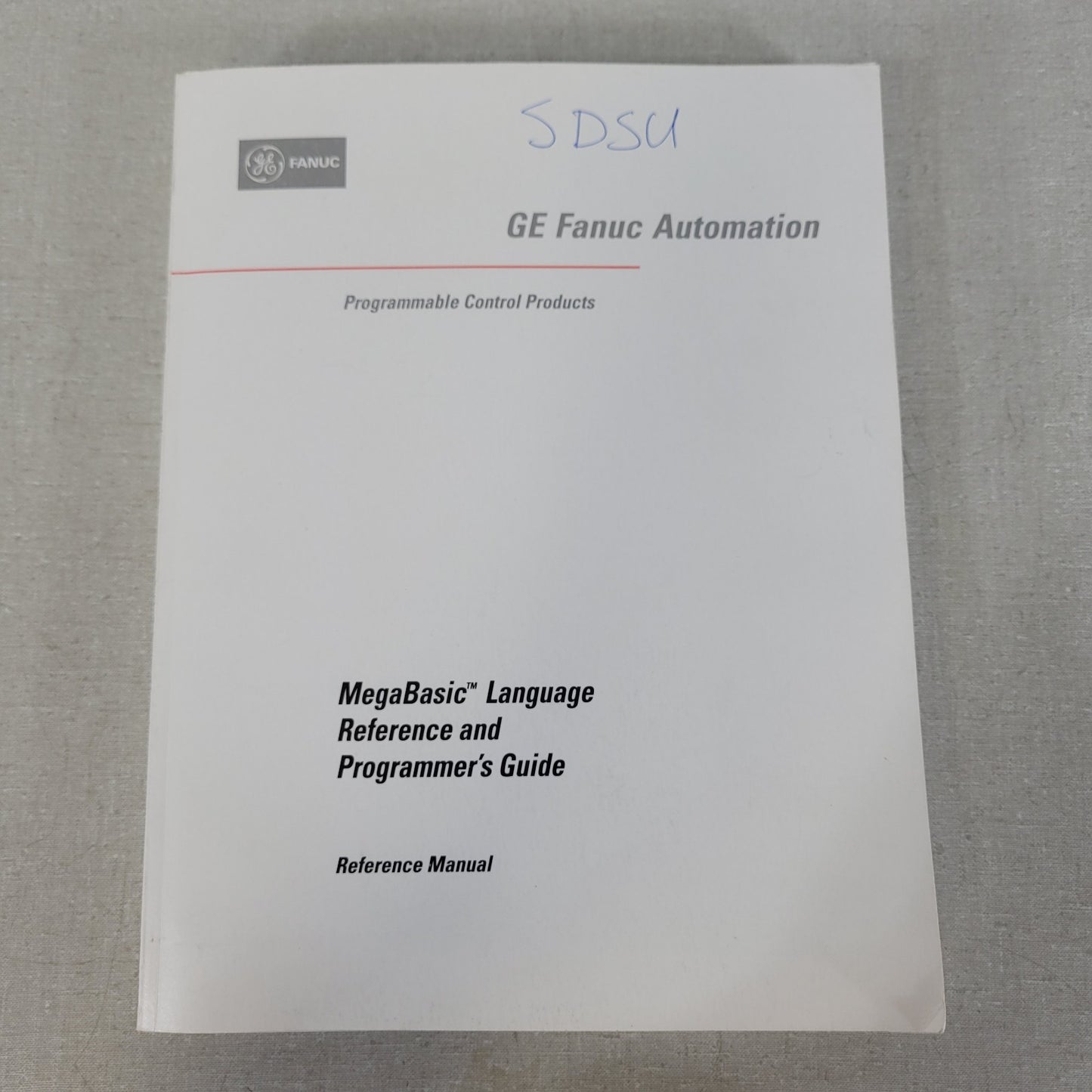 GE Fanuc GFK-0256 MegaBasic PLC Language Reference Programmer's Guide Manual