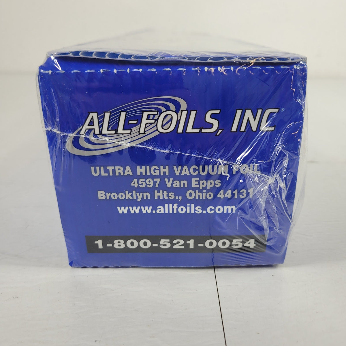 NEW All Foils UHV Aluminum Foil .001" x 24" x 500' ASTM B479 Cleanroom Vacuum