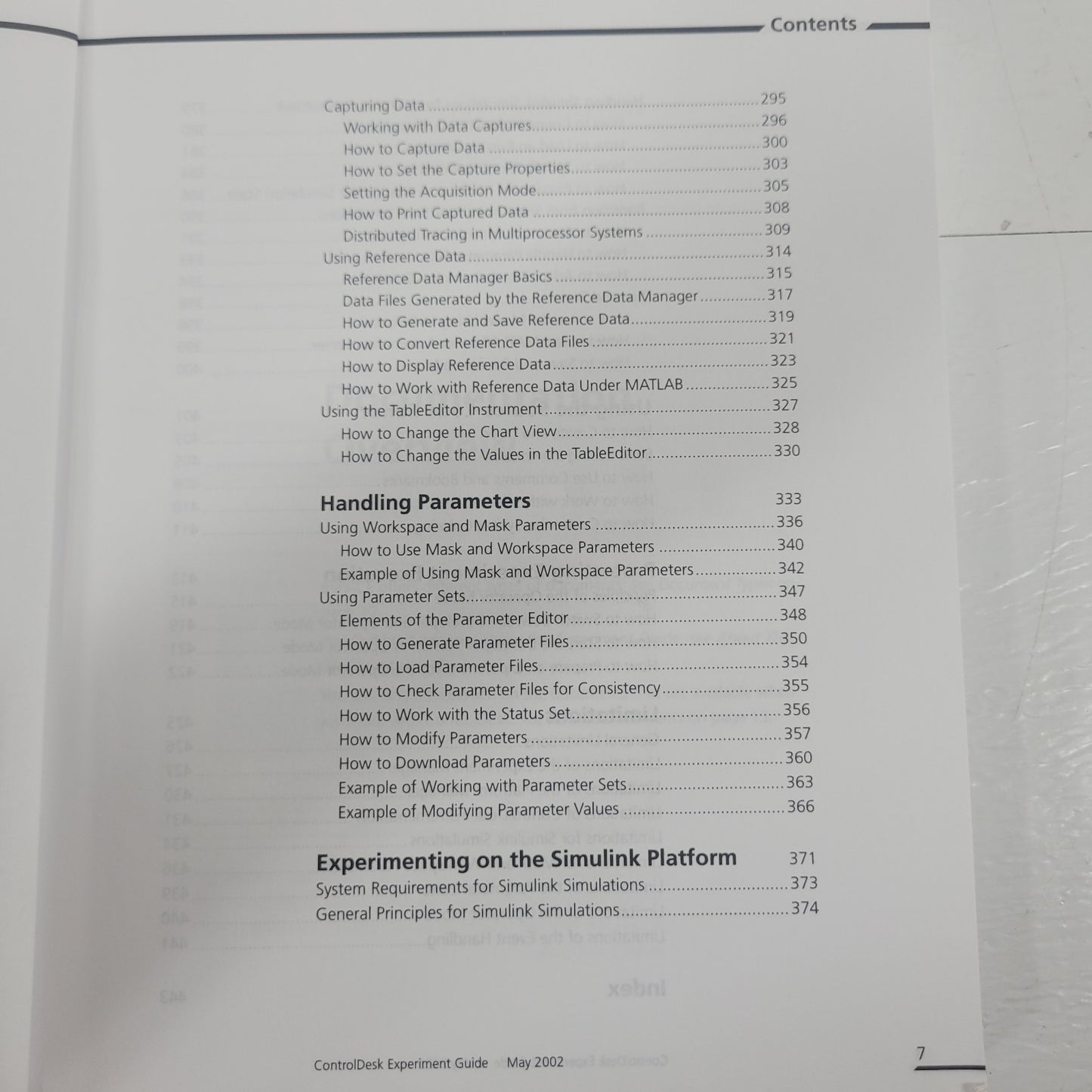 dSPACE ControlDesk Experiment Guide Release 3.4 Software User Manual May 2002