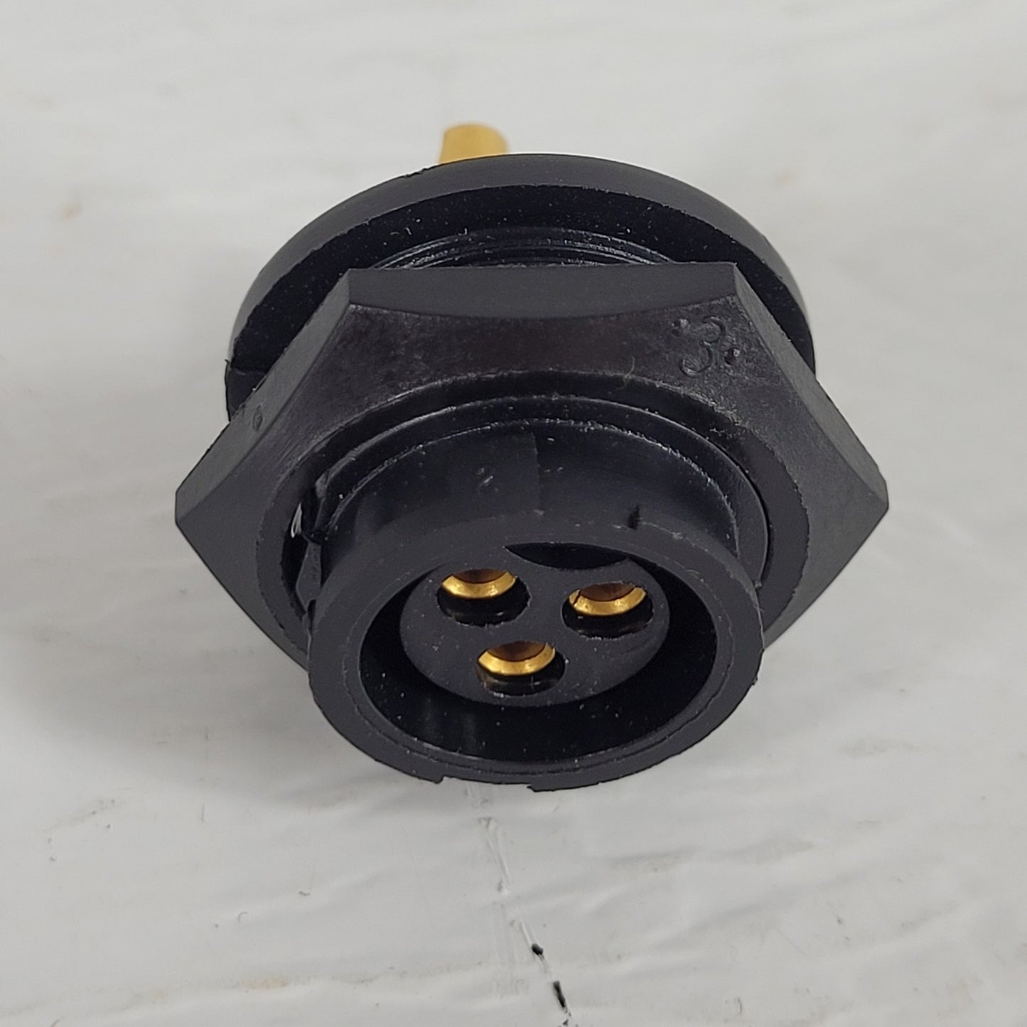 1 Unit Conxall 4182-3SG-300 Connector Solder Cup 3 Socket Gold over Nickel -55