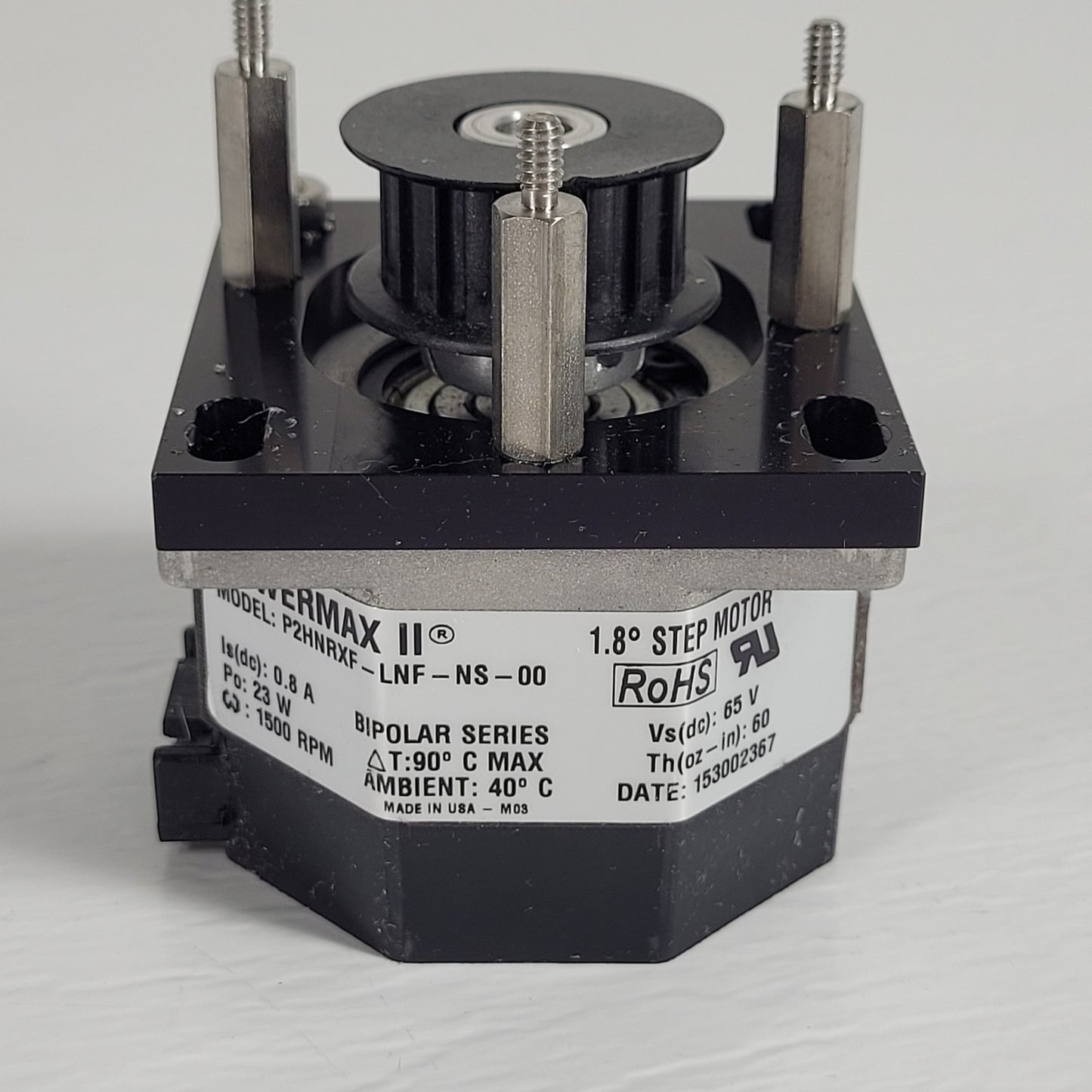 Pacific Scientific Powermax II P2HNRXF-LNF-NS-00 1.8 Degree Step Motor