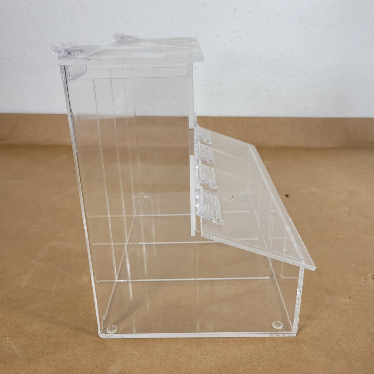 Heathrow Scientific HS23404 Clear Acrylic 4-Place Compartment Dispensing Bin