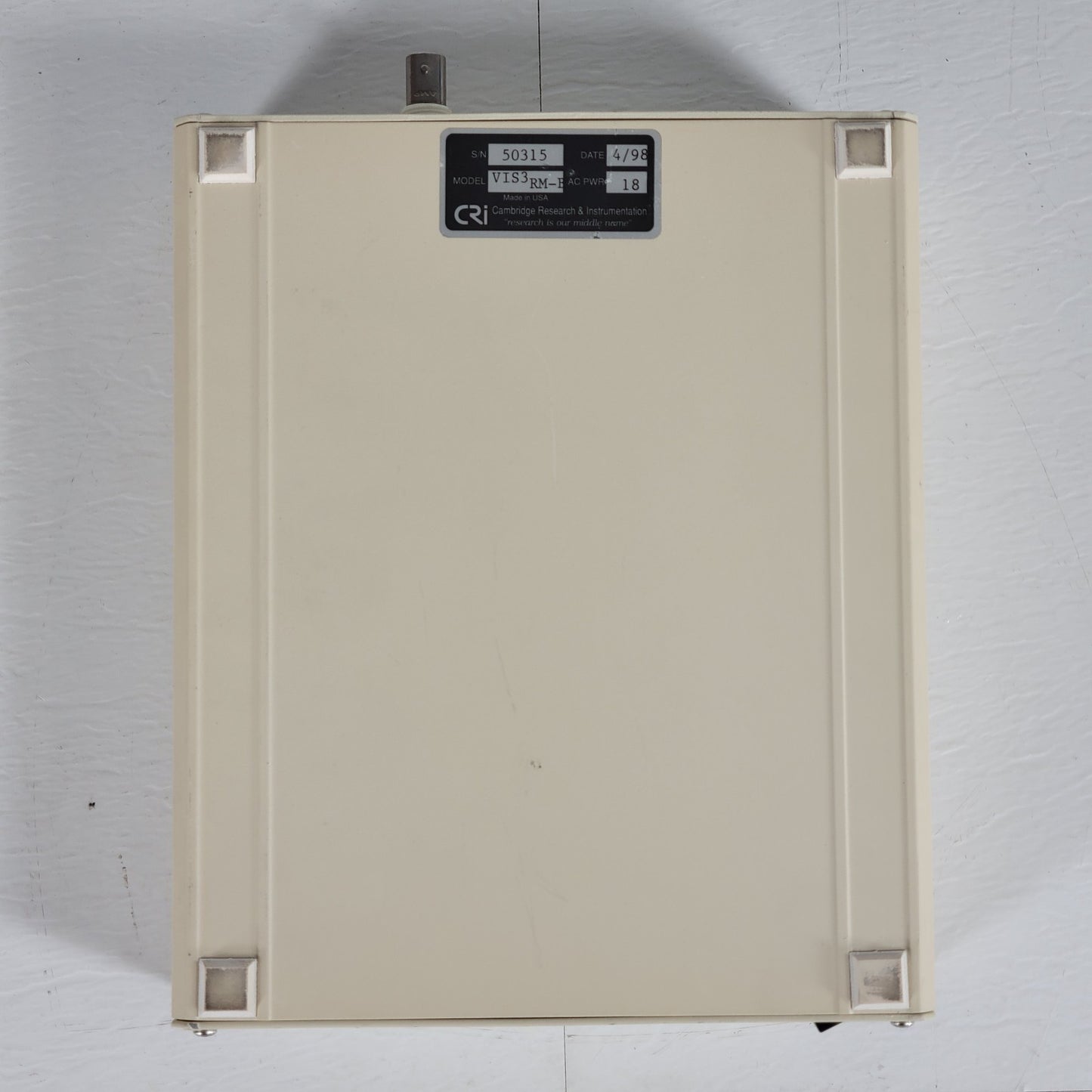CRi VIS3RM-B VariSpec LCTF Filter Controller Optics RS-232 18VAC
