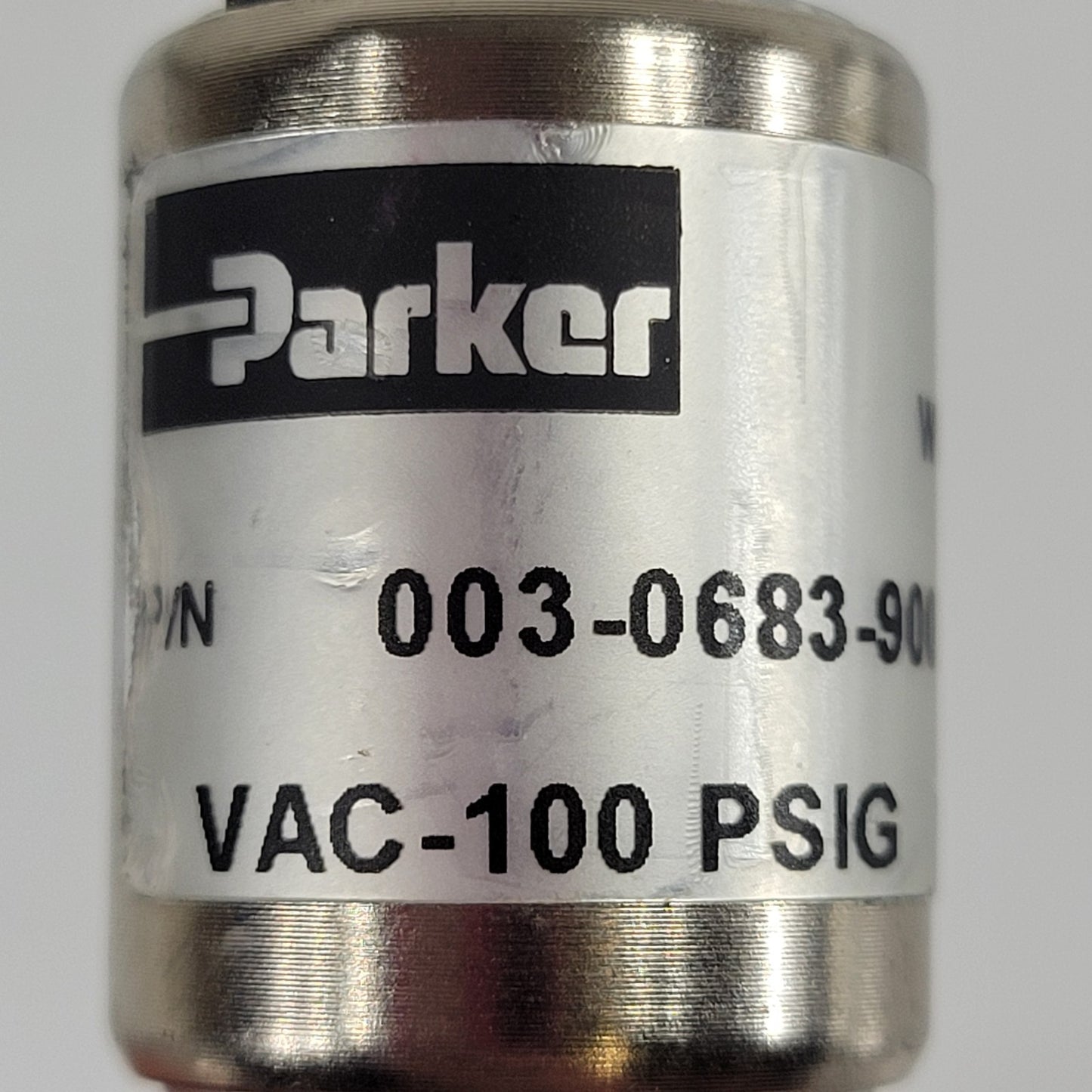 Parker 003-0860-900 Series 3 12VDC 2-Way NC Inert Liquid Solenoid Valve