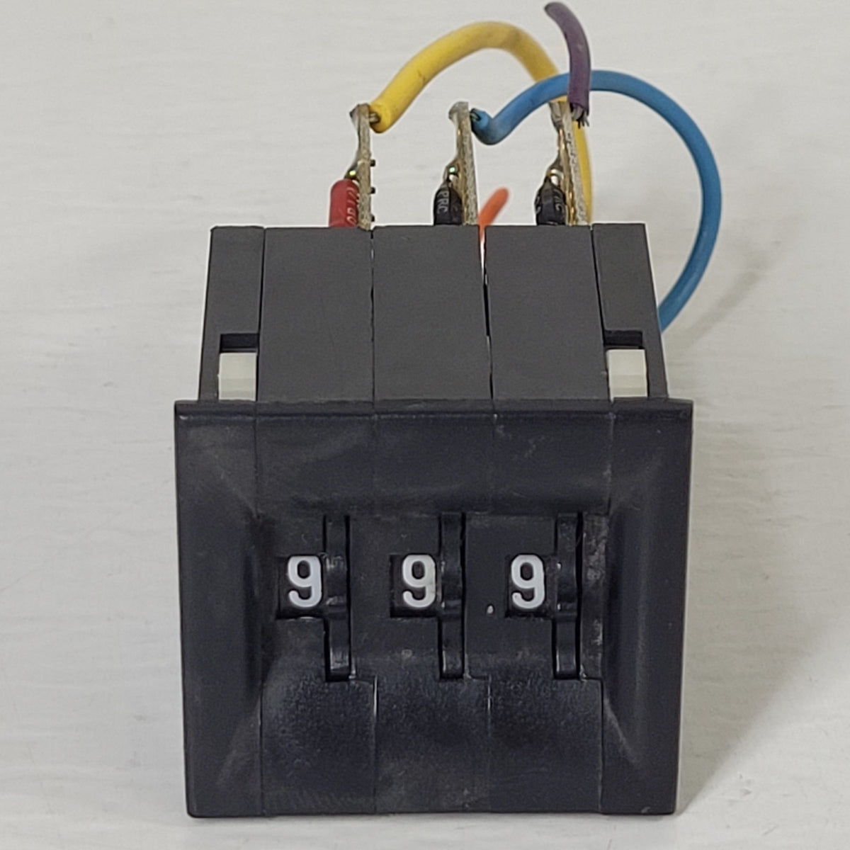C&K SFVAC19 3-Digit 0-9 Decimal Thumbwheel Selector Switch Panel Mount