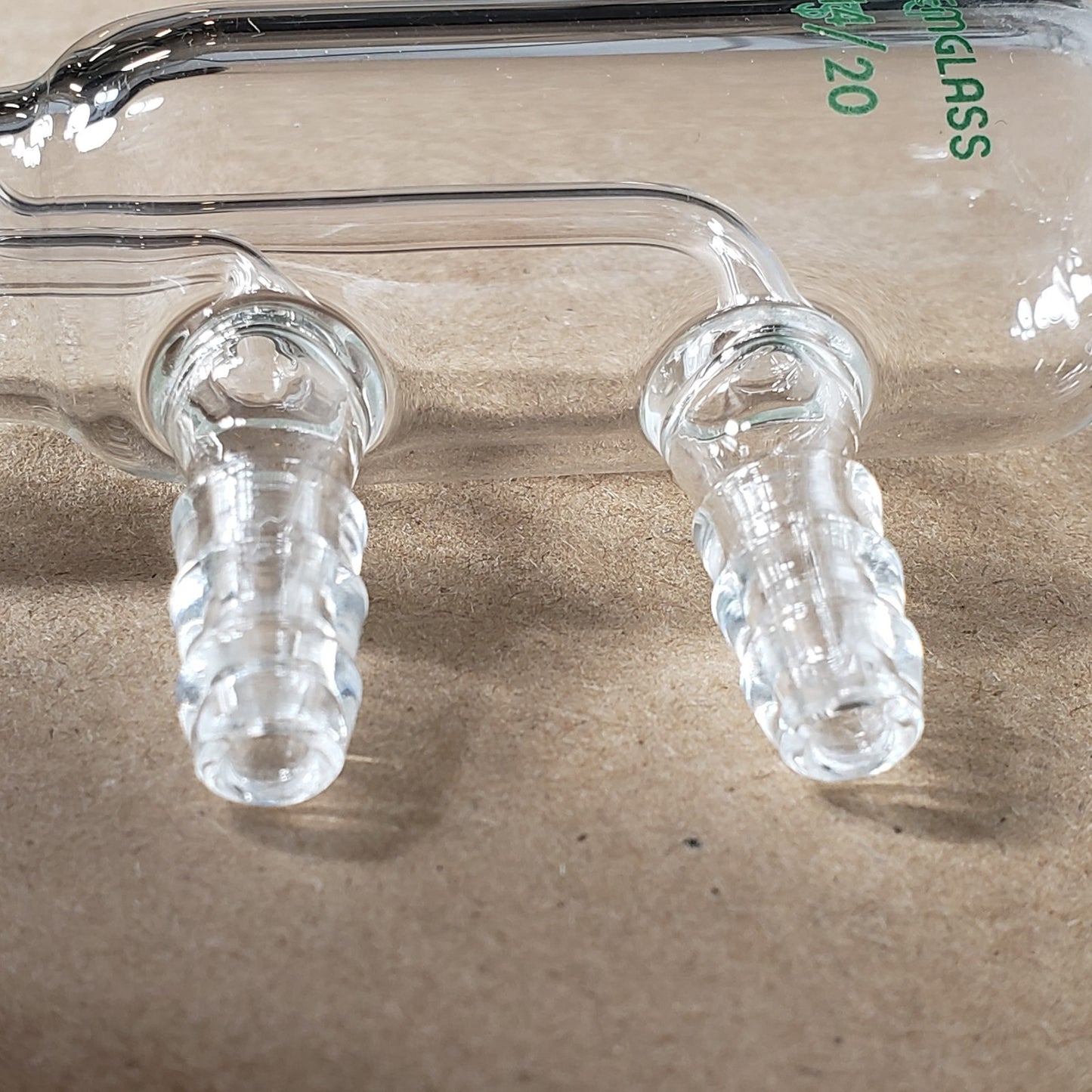 Chemglass CG-1213-14 Reflux Dimroth Coil Condenser with 14/20 Joints 100mm Coil