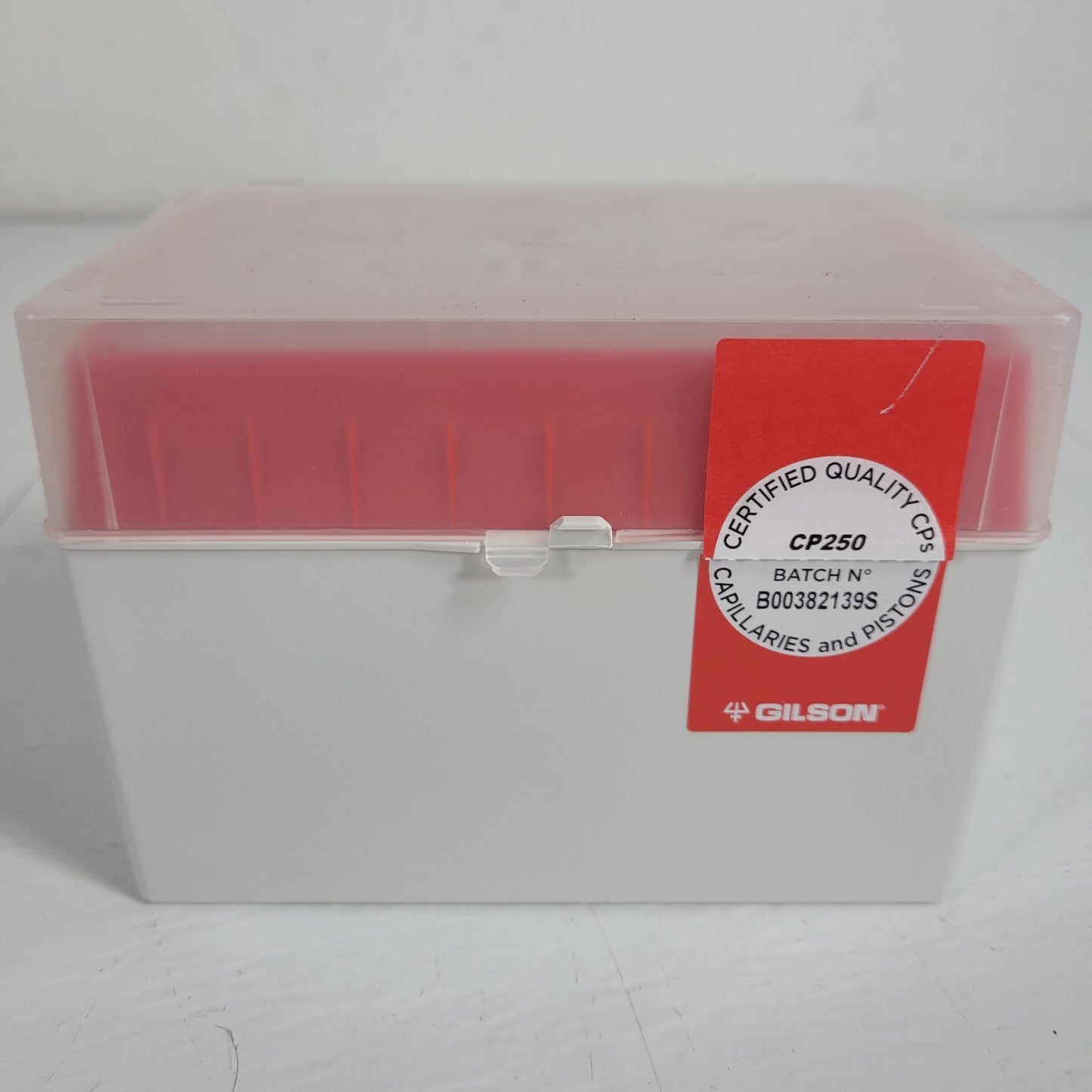 Gilson CP250 F148014 MICROMAN TIPACK Capillary Pistons 50-250µL 9x96 864 Tips