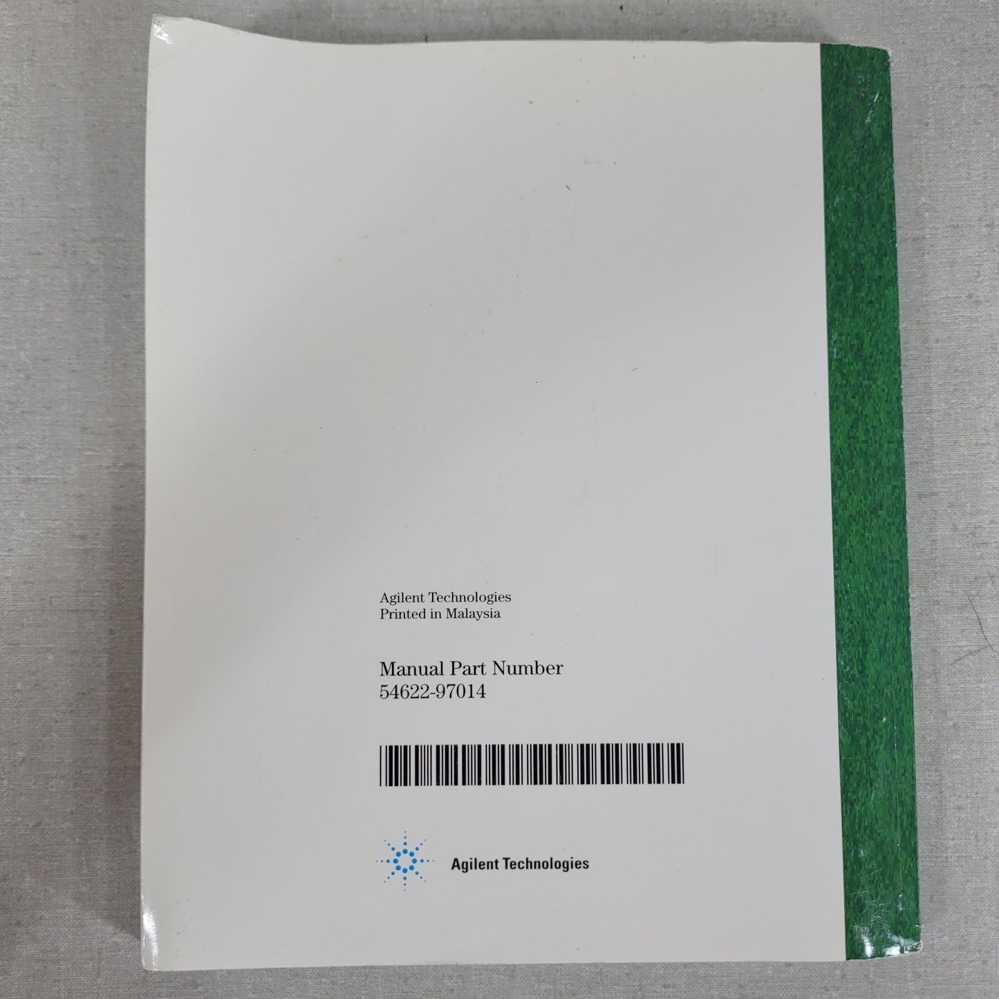 Agilent HP 54622-97014 54621A 54622A 54624A 54621D 54622D Oscilloscope Manual
