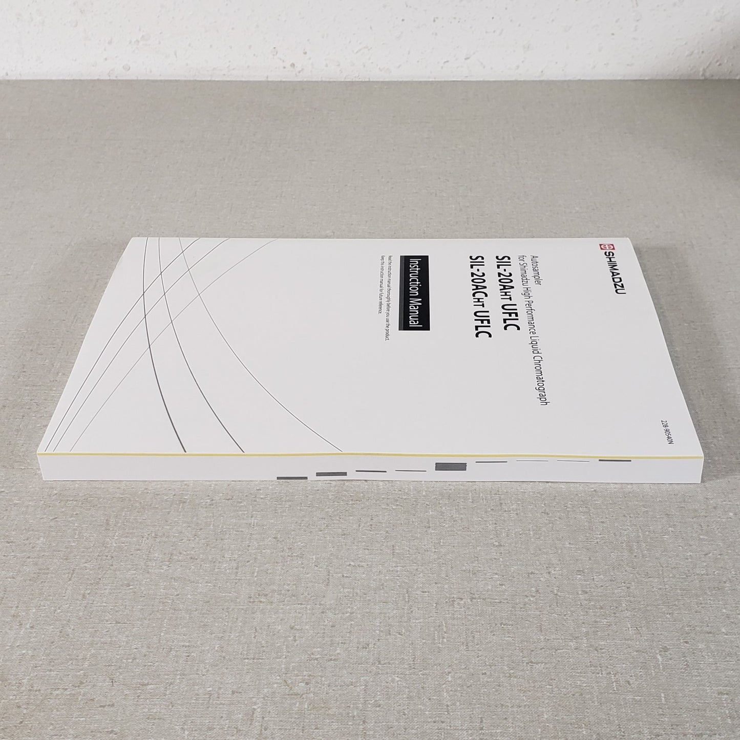 Shimadzu 228-90540N SIL-20AHT SIL-20ACHT UFLC HPLC Autosampler Manual