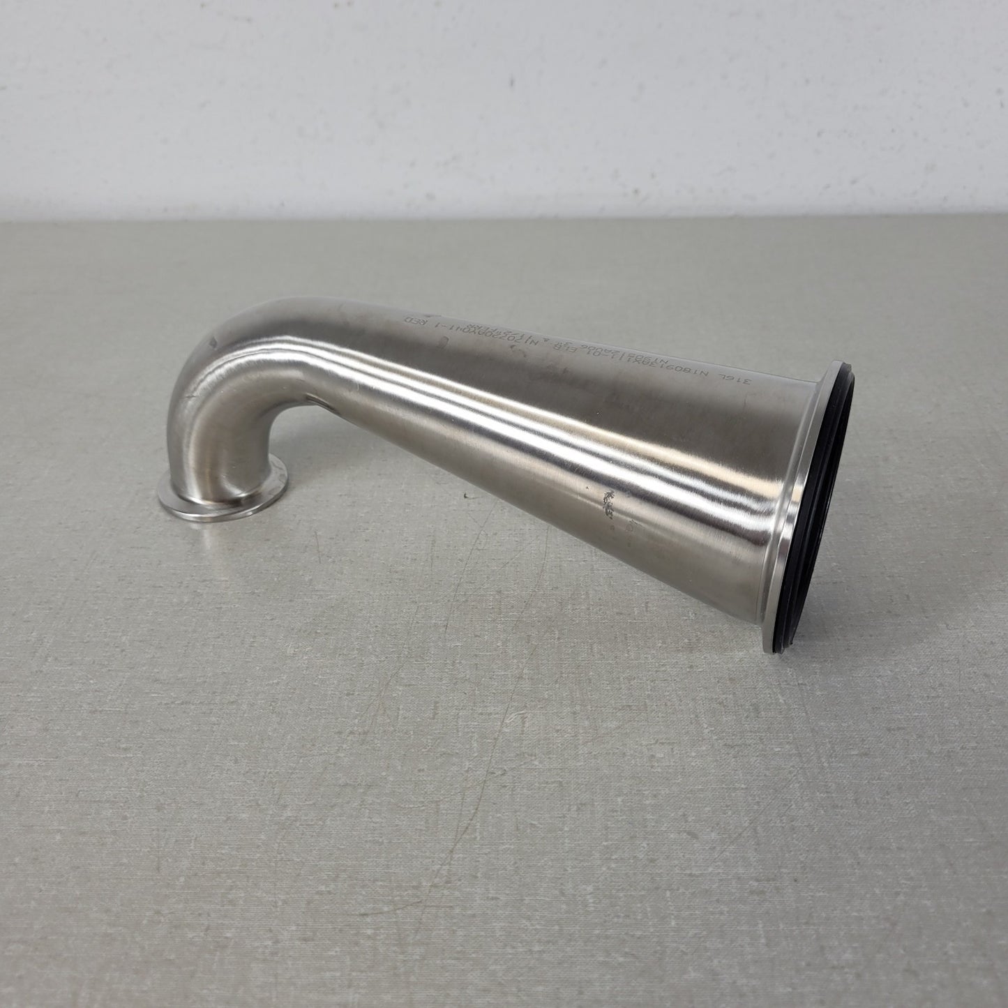 Sanitary Stainless Steel Tri-Clamp Reducing Elbow N180913AX111-01 ELB 1" to 3"