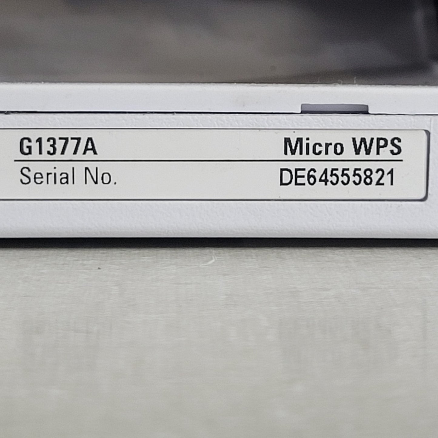 TESTED Agilent G1377A 1200 Series Micro WPS Wellplate Autosampler HPLC Module