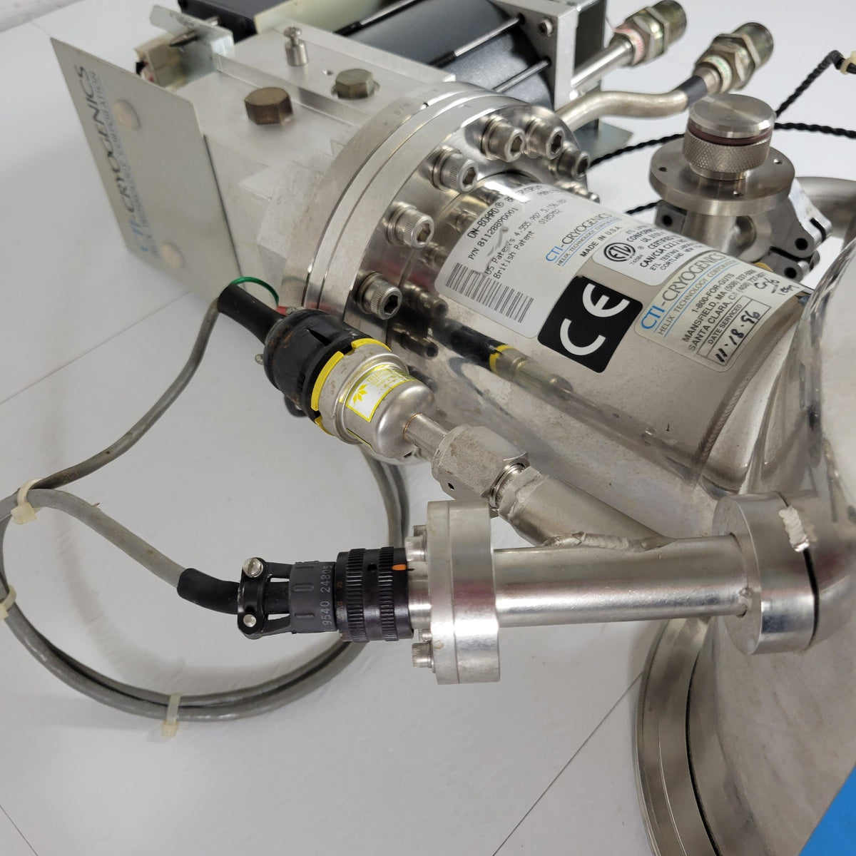 CTI Cryogenics On-Board 8F Cryopump FastRegen Control Sputtering 8112889G001