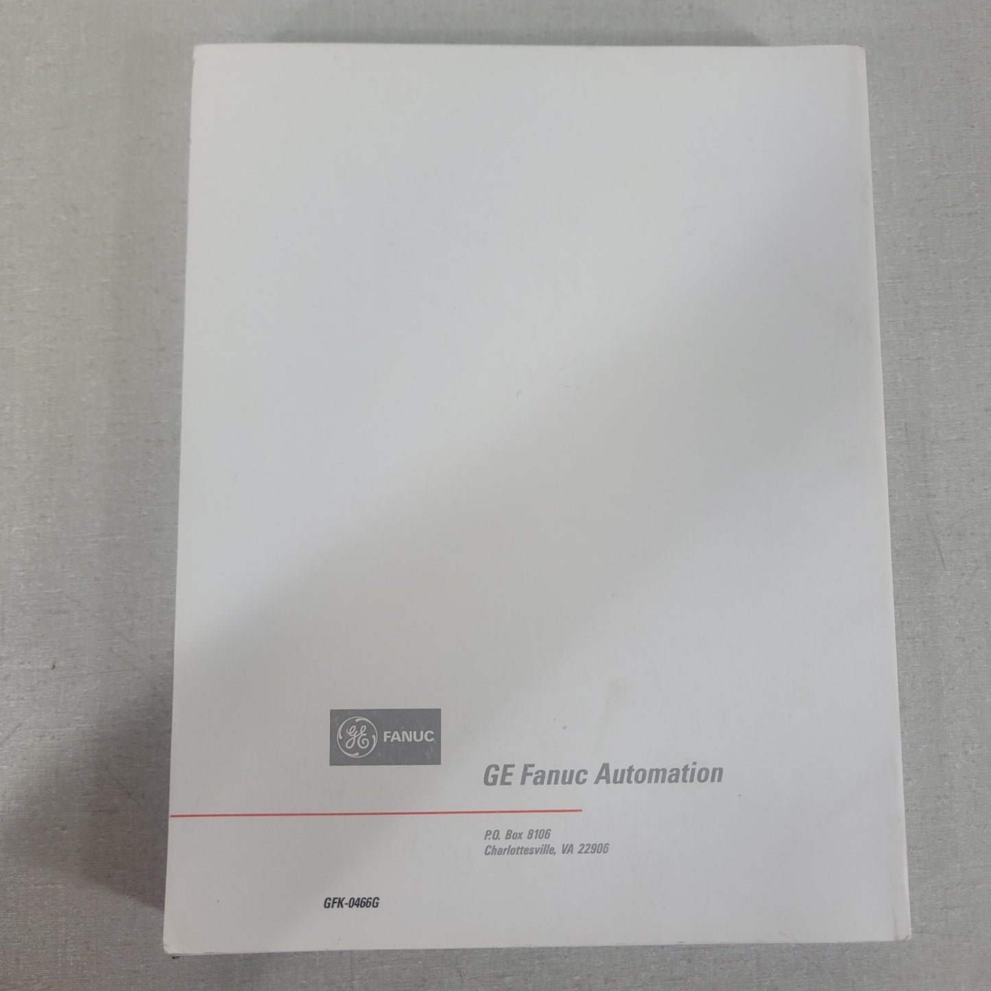 GE Fanuc GFK-0466G Logicmaster 90 Series 90-30/20/Micro Programming User Manual
