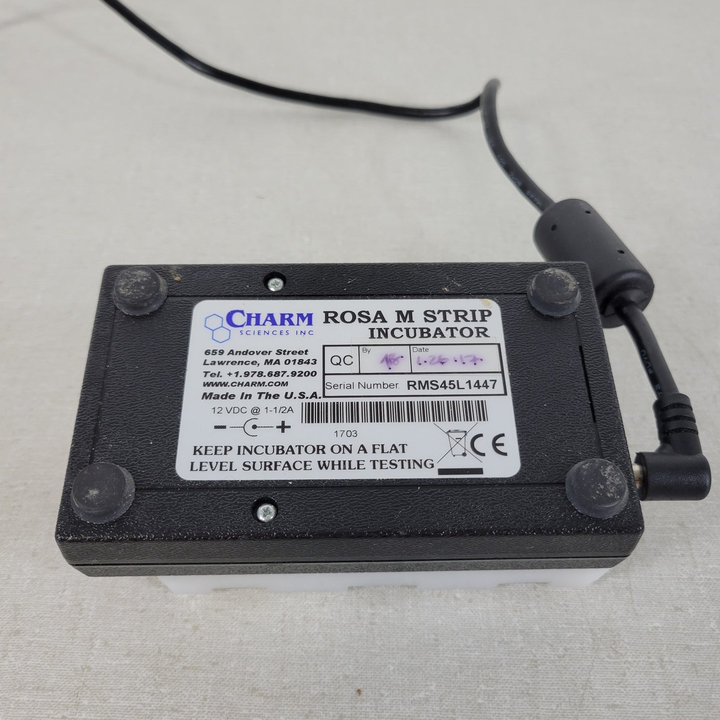 Charm Sciences LF-INC2-2-45 ROSA M Strip Incubator 2-Position 45C 2-Min