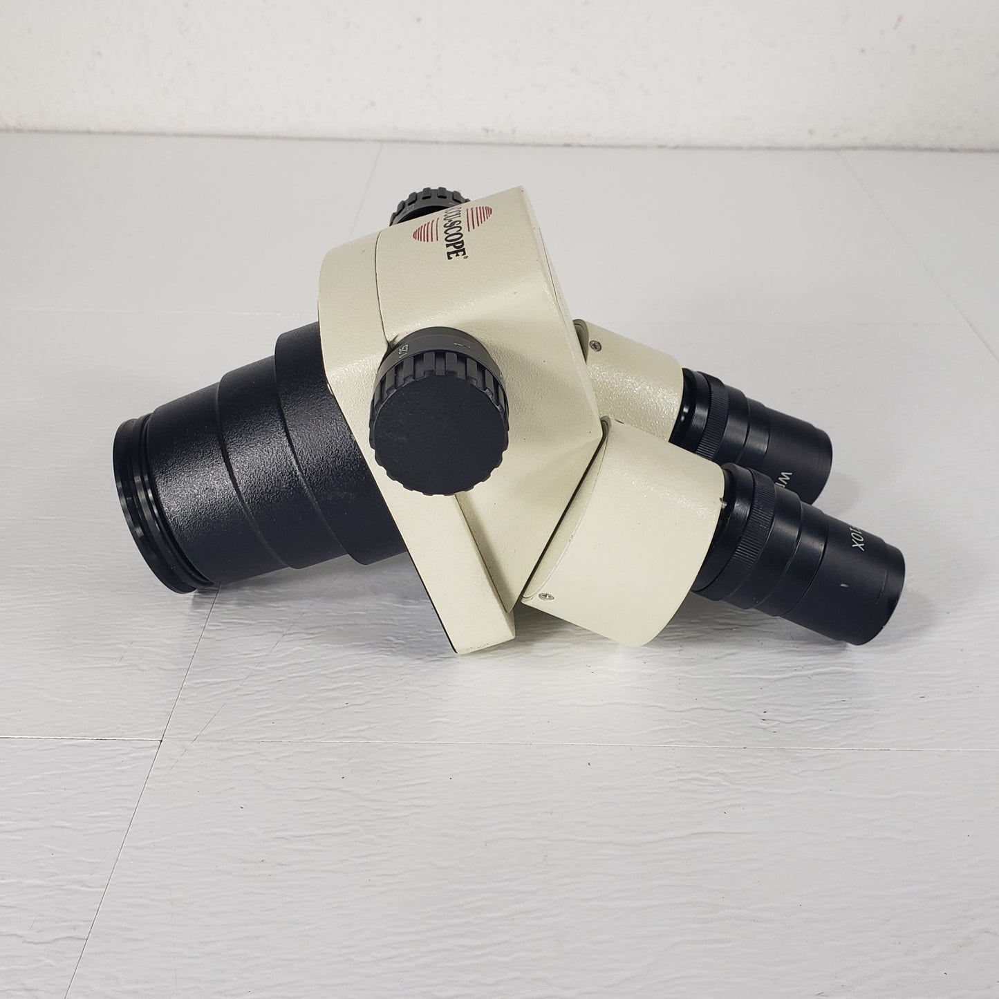 TESTED Accu-Scope Stereo Zoom Microscope WF10x Eyepieces 7.5-35x Mag. Head Only