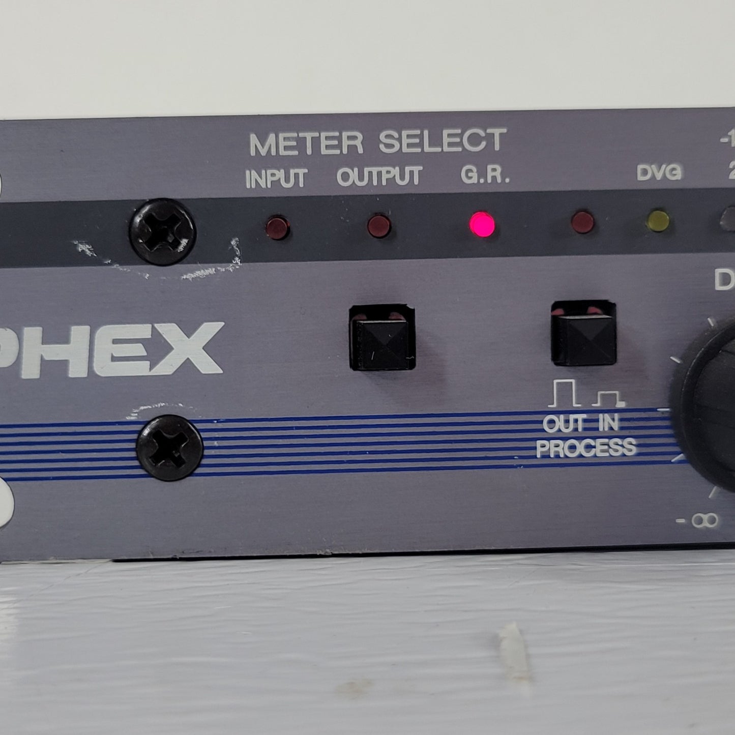 APHEX Compellor Model 320A, Dual Channel Automated Compressor, Mono and Stereo