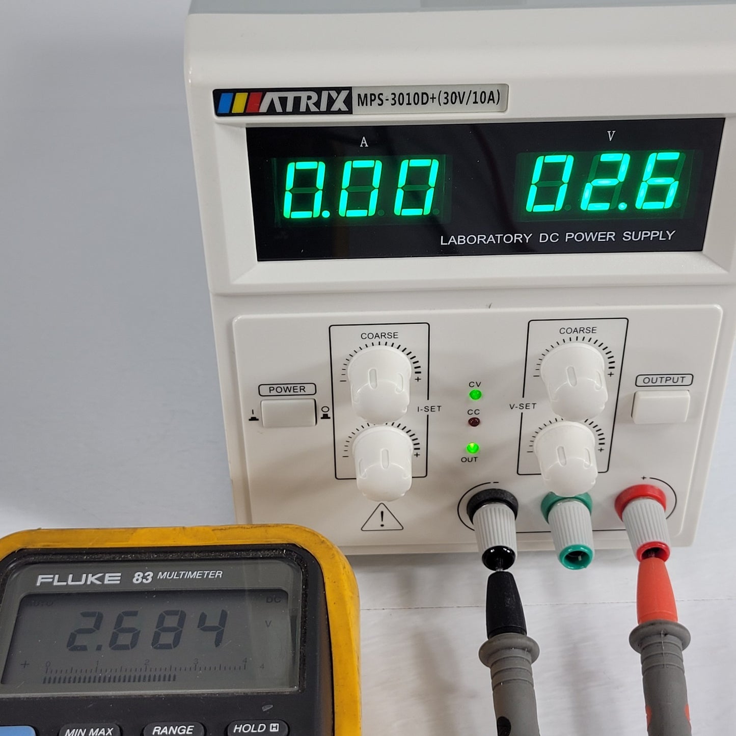 Matrix MPS-3010D+ 30V 10A Variable Regulated DC Laboratory Bench Power Supply