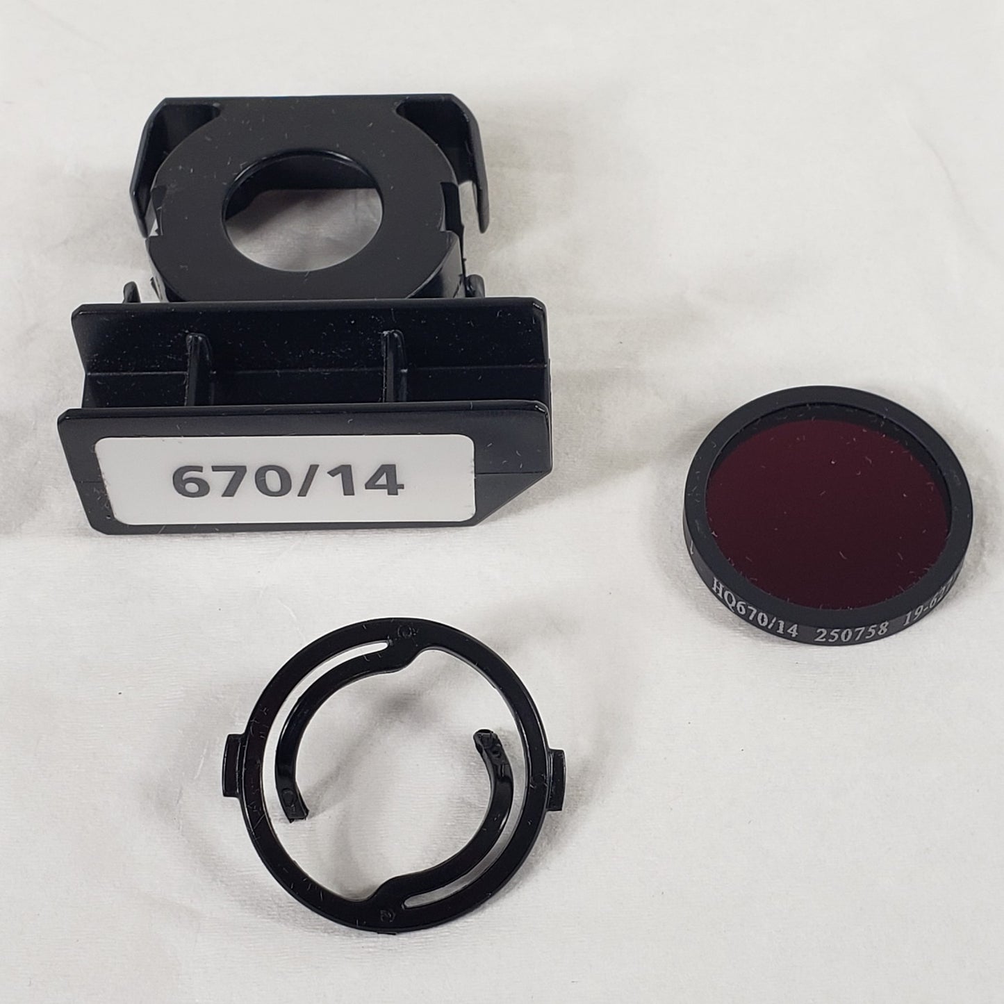 CHROMA HQ670/14 1" Optical Bandpass Filter for Optical Flow Cytometry Systems