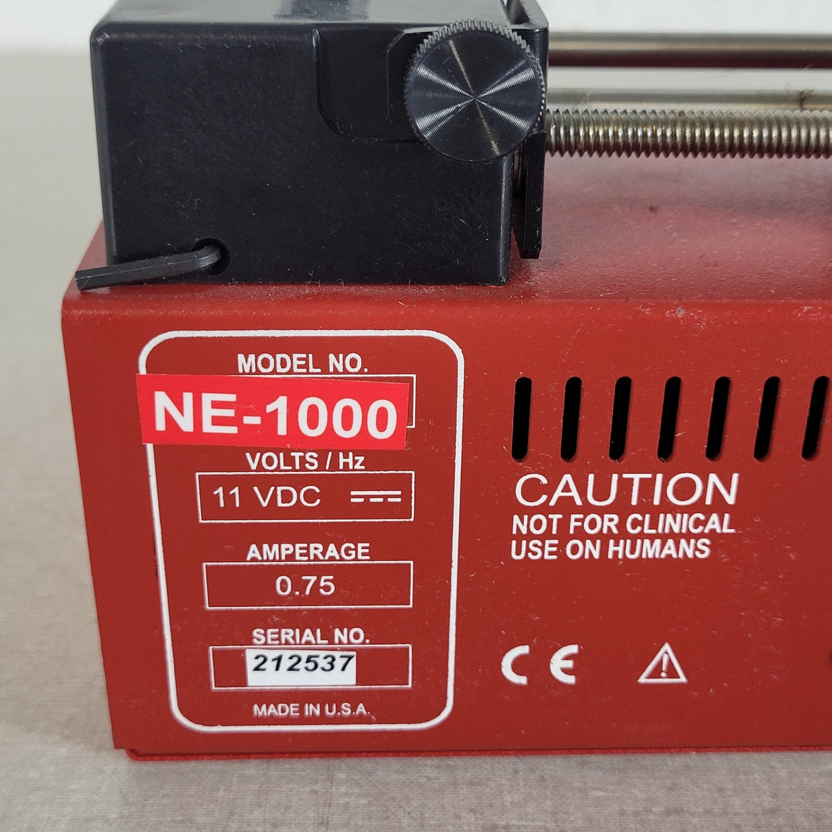 New Era NE-1000 Programmable Srng Pump Precision Lab Infuse Withdraw