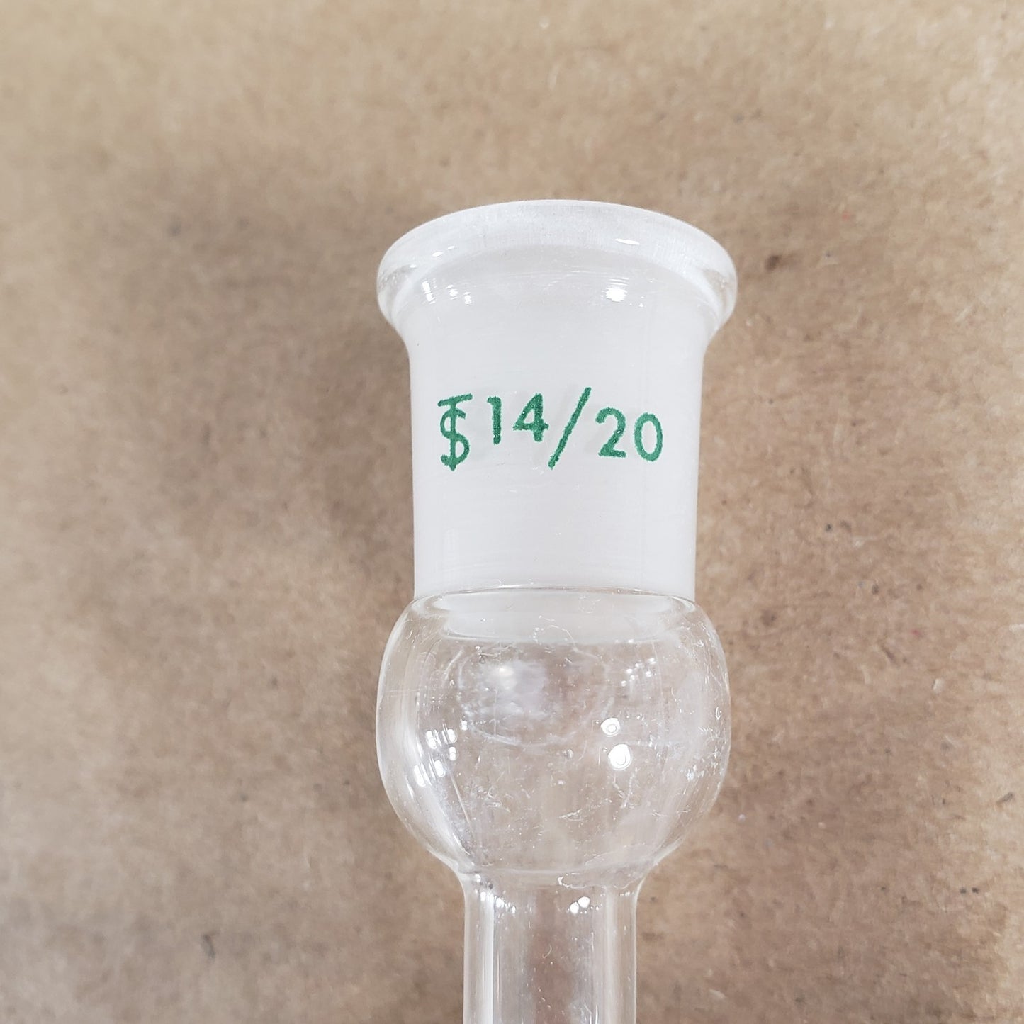Chemglass AF-0522-02 Air-Free 100mL Round Bottom Flask 14/20 Flask Only