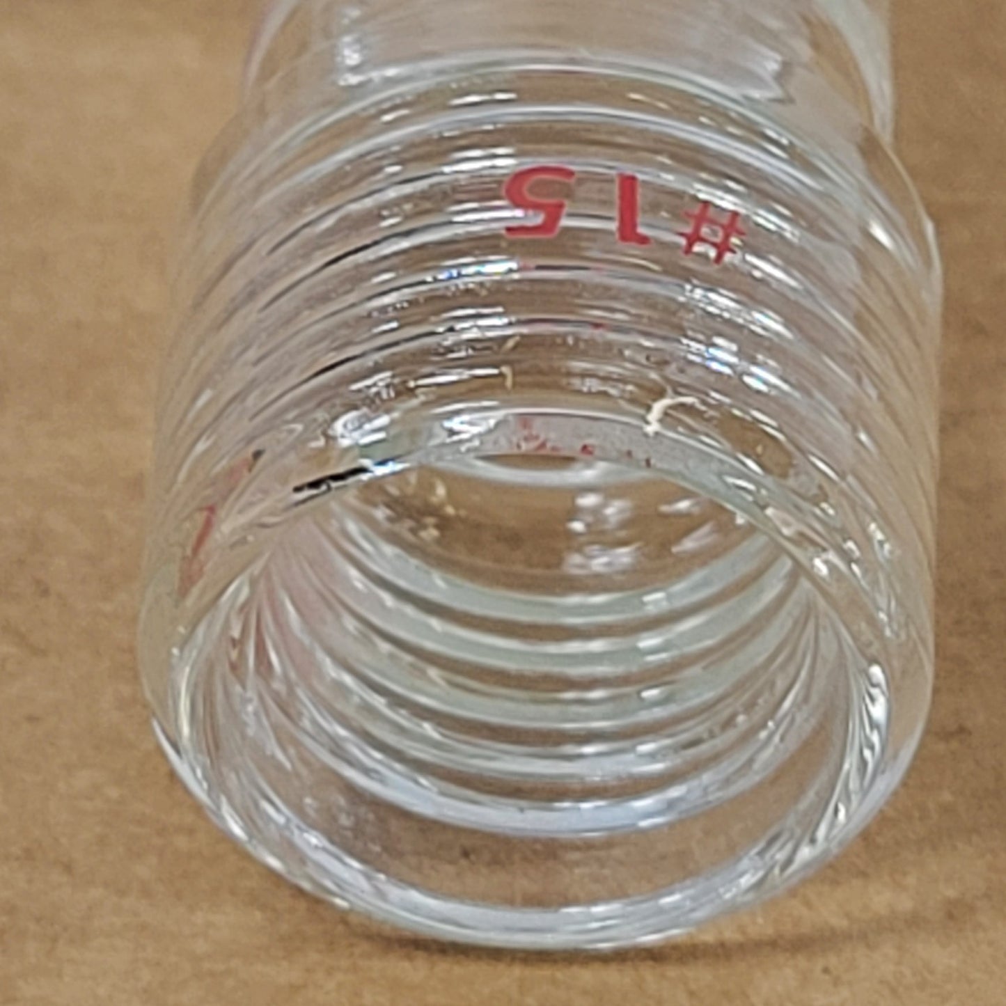 Ace Glass 7814-08 500mL Round Bottom Flask 3/8" OD Cajon Side Arm #15 Threads