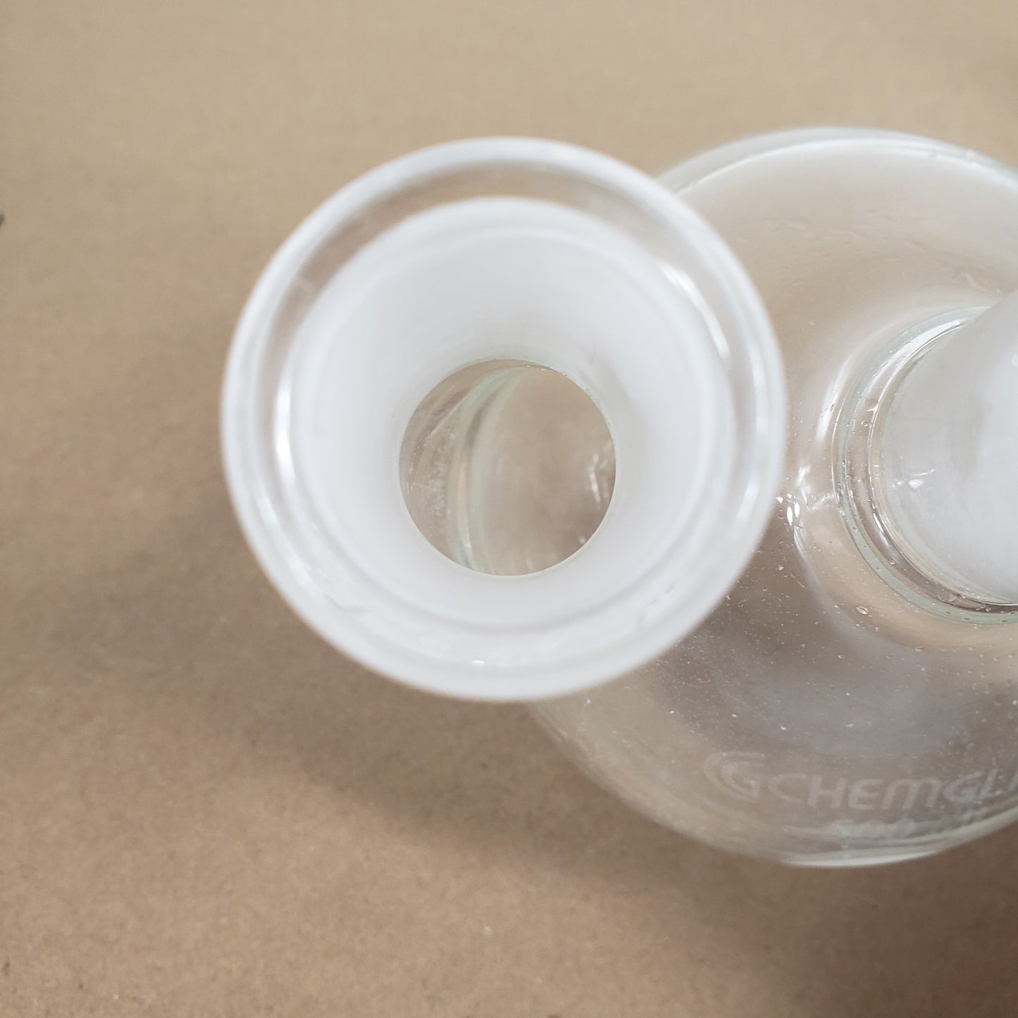 Chemglass CG-1522-05 Heavy Walled 500mL 24/40 3-Neck Round Bottom Boiling Flask