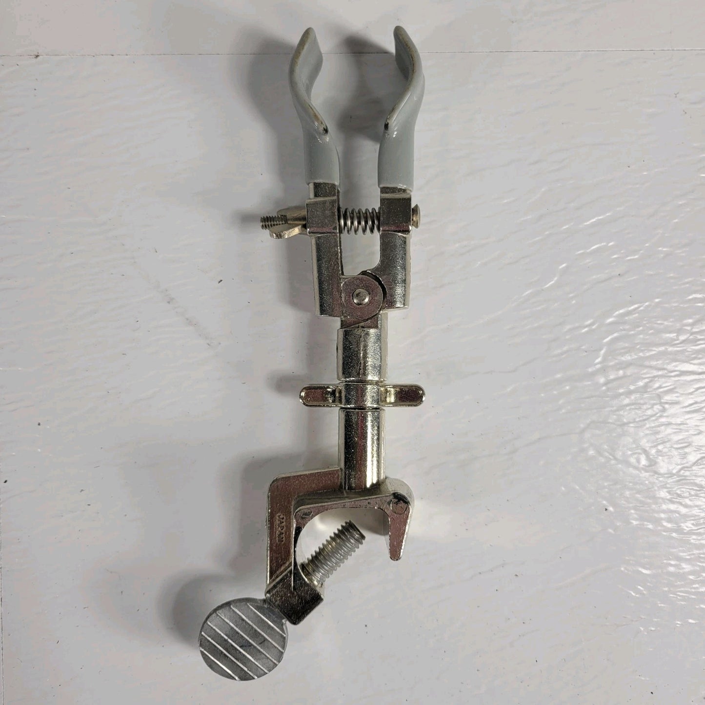 Lot of 5 2-Prong Laboratory Clamps Single Adjust Extension Lab Stand Holders