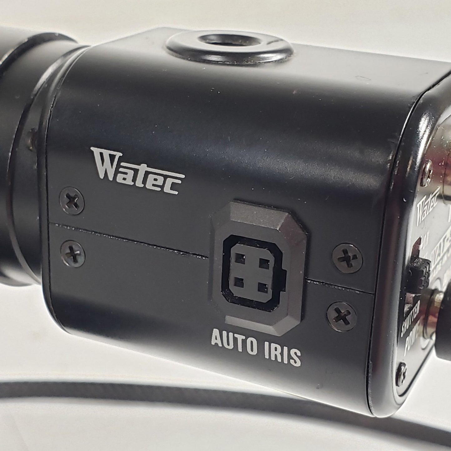 Watec WAT-902B CCD Camera w/ 0.7-4.5X VZM Zoom Lens Optical Microscope