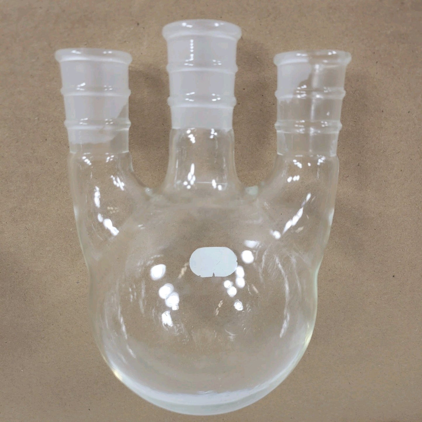 Ace Glass 6939-15 Round Bottom Flask Vertical 3-Neck 500 mL SN-24/40 CN-24/40
