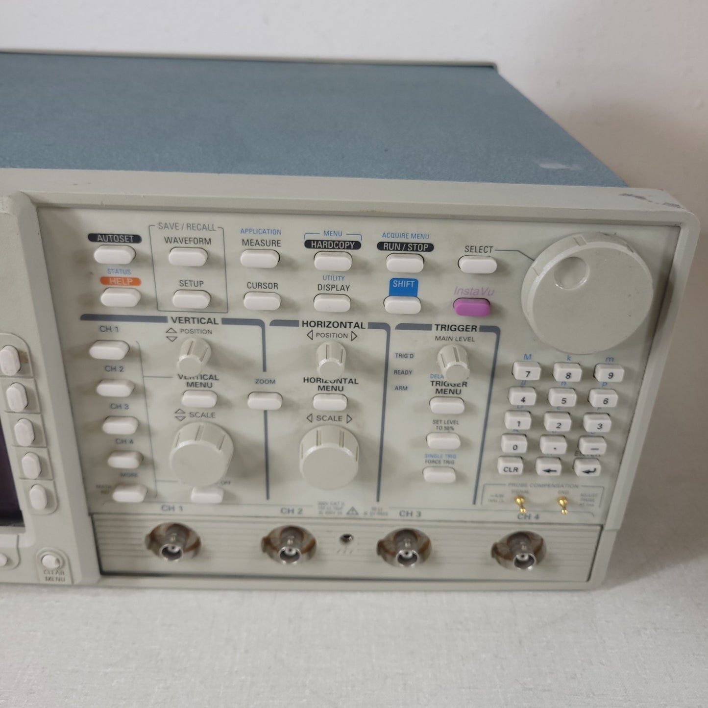 *READ* Tektronix TDS 754A Digitizing Four Channel Oscilloscope 500MHz CRT Screen