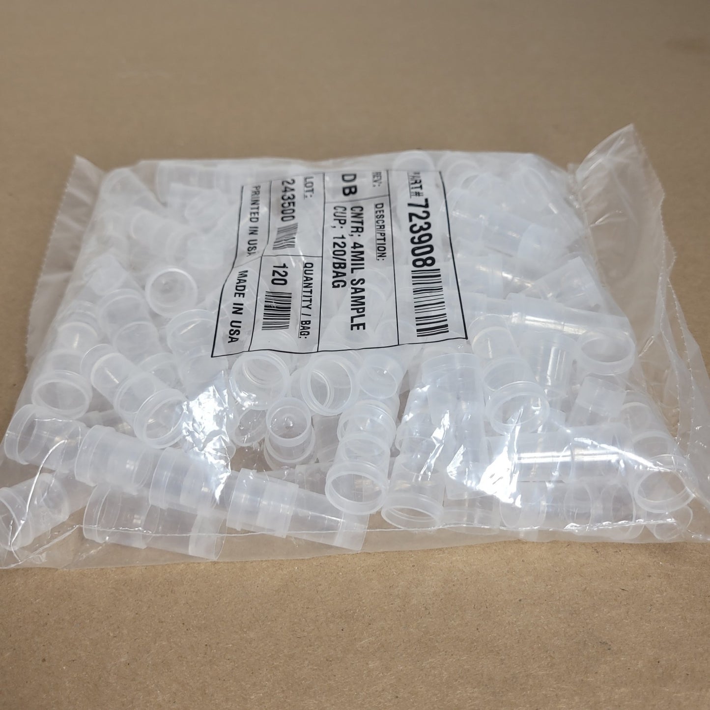 Beckman Coulter 723908 Vi-CELL 4mL Sample Cups 120/Bag Cell Viability Analyzer