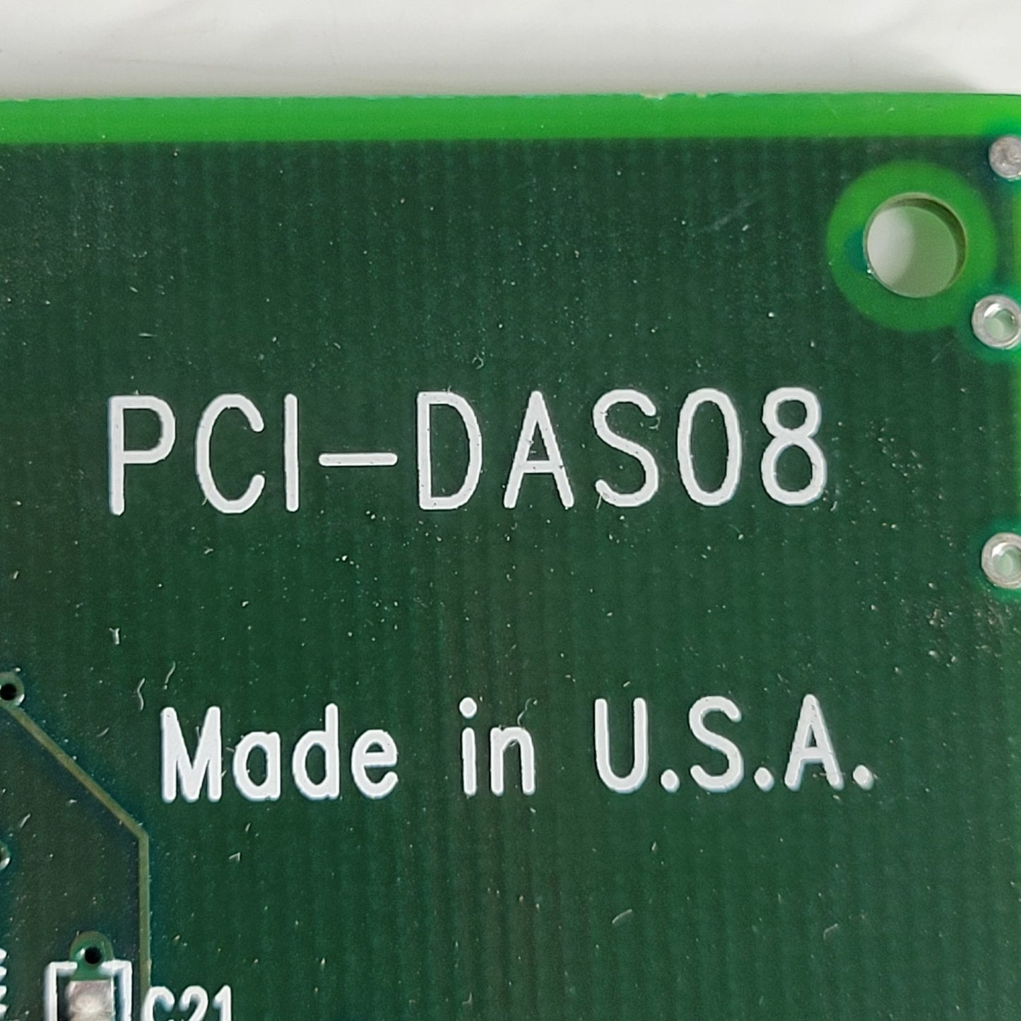PCI-DAS08 PCI Data Acquisition Card, 37-Pin Connect DB-37 DC-37 PLX PCI9052