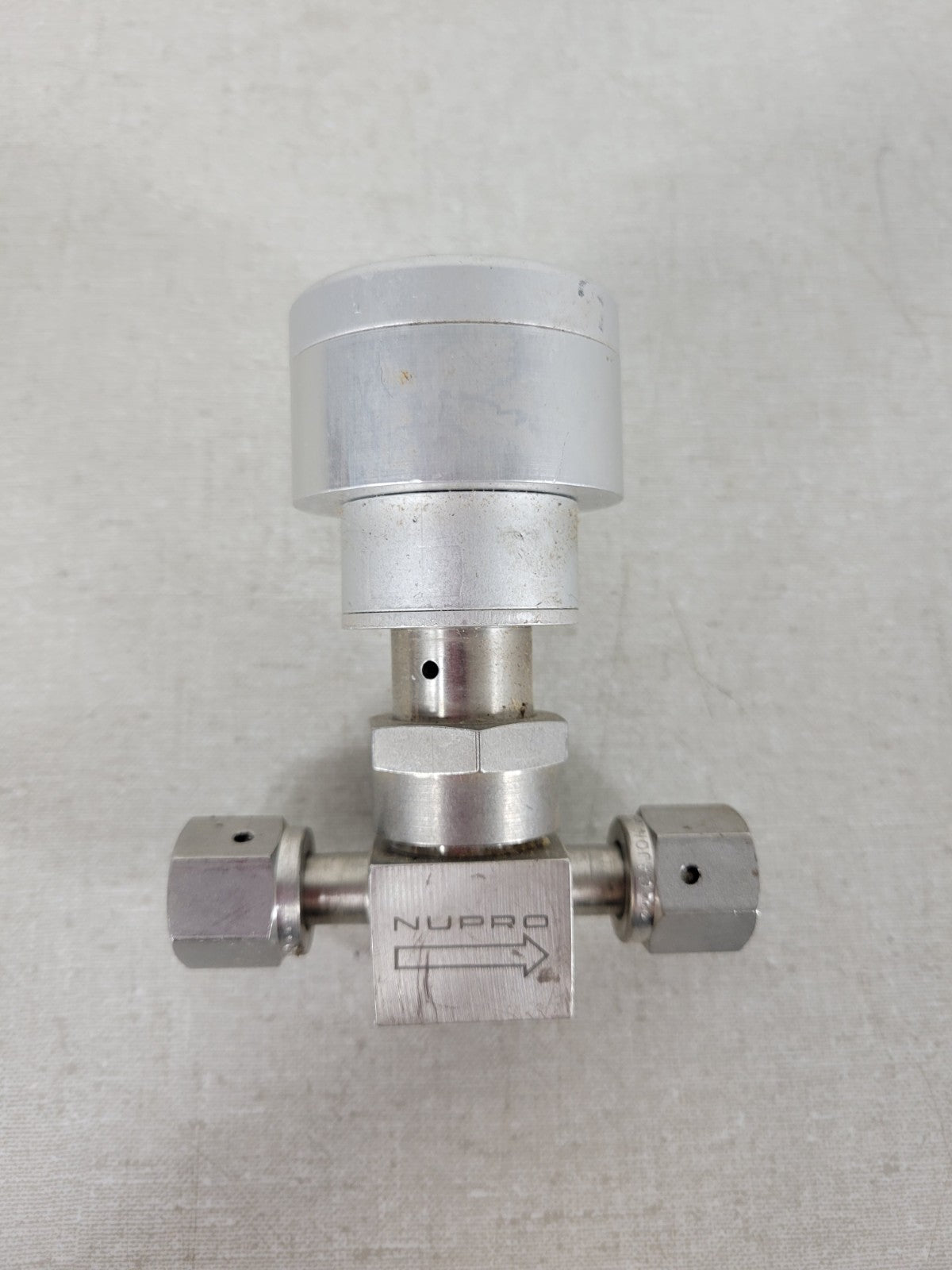 Swagelok NUPRO SS-4BK-1C-9AGAA Stainless Steel Bellows Sealed Valve 1/4" Fitting