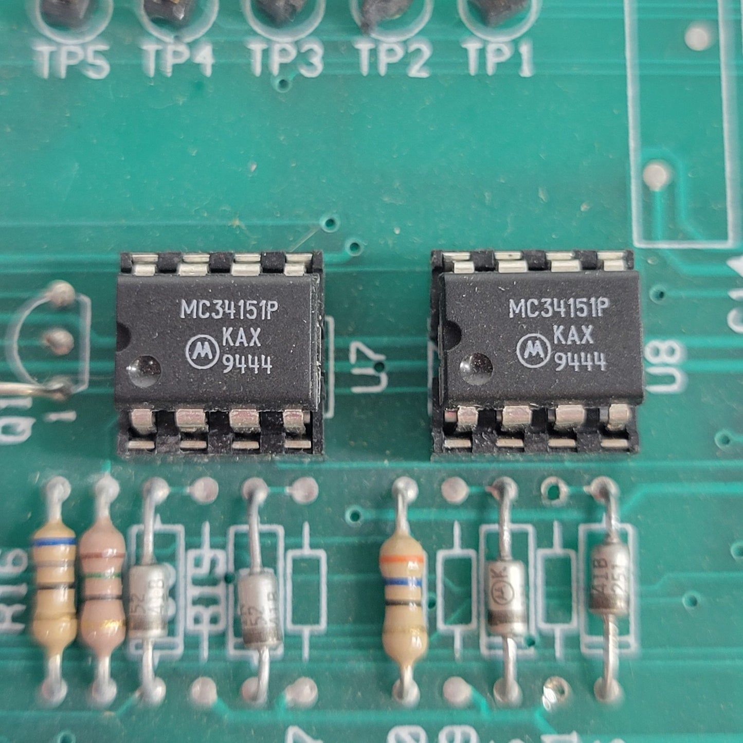 ELECTRIM CAM3872 Control Circuit Board, HiRes 94/10/25 DB-15 PCI