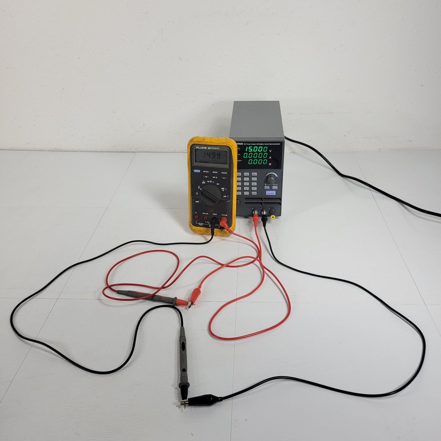 MATRIX WP300S-150-5 150V 5A 300W DC Power Supply w/ Instruction Manual USB RS232