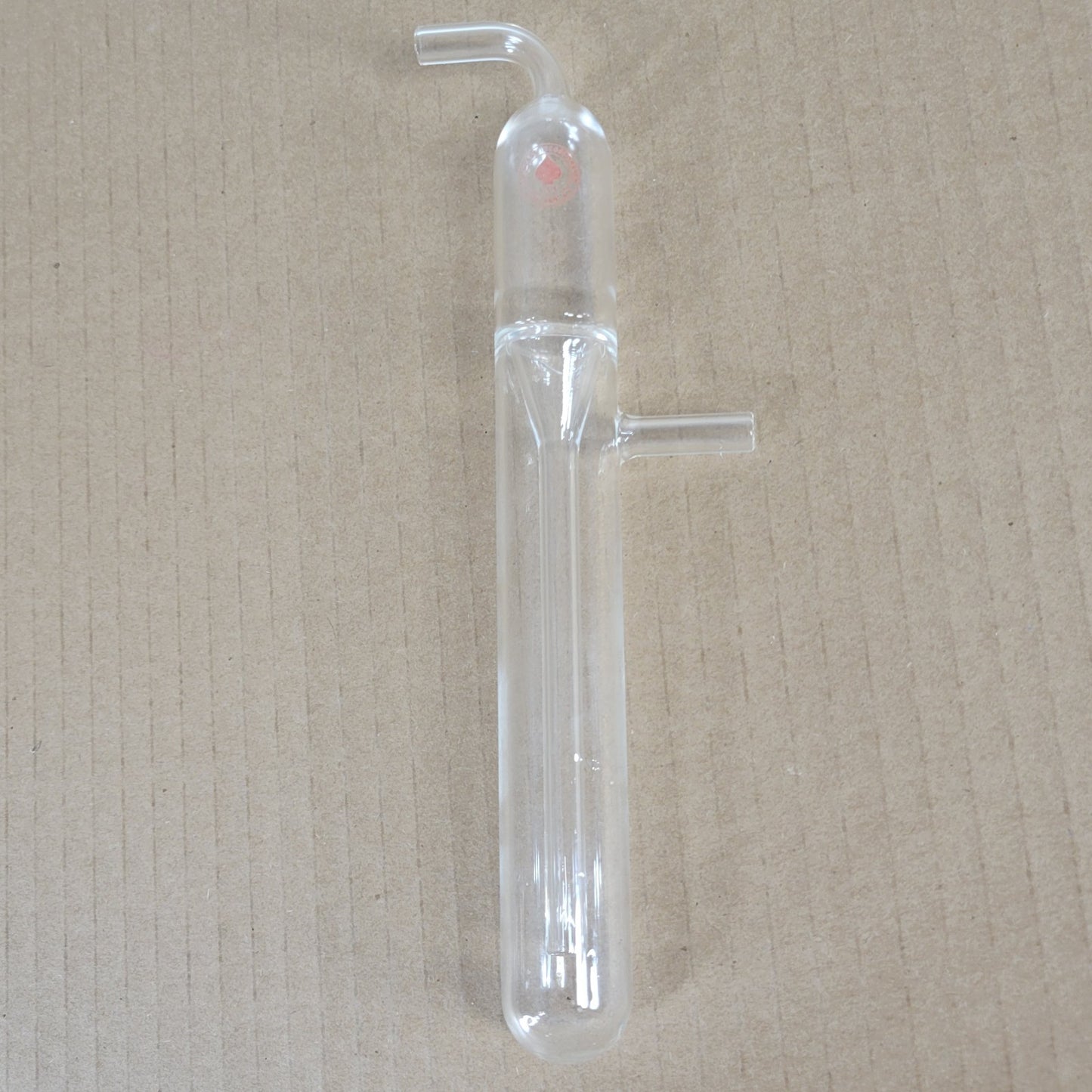 Ace Glass 8761-10 40mL Mineral Oil Bubbler w/8mm OD 90º Angle Tube Connection