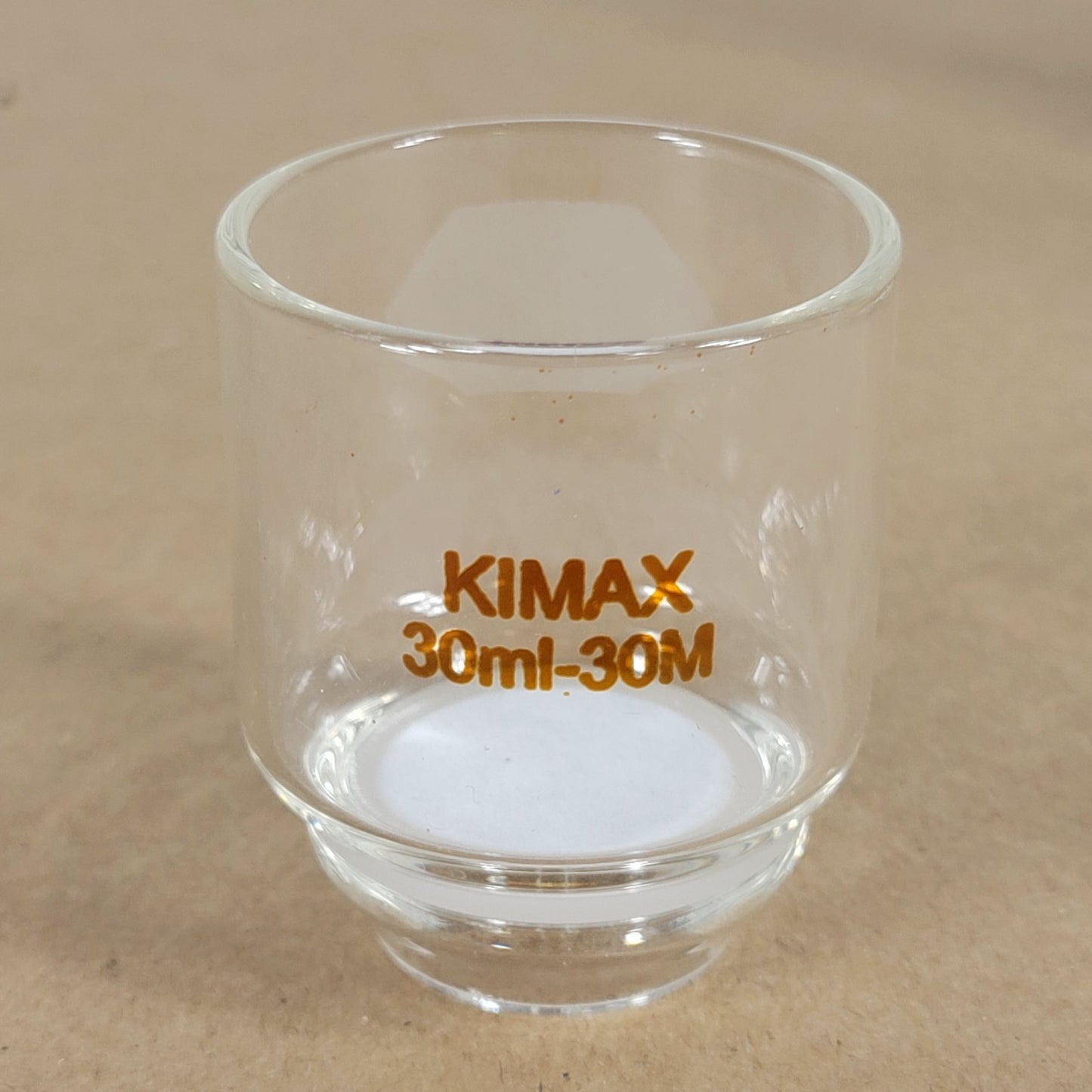 Corning Pyrex 32960 & Kimble Kimax Glass Gooch Low Form Fritted Disc Crucibles