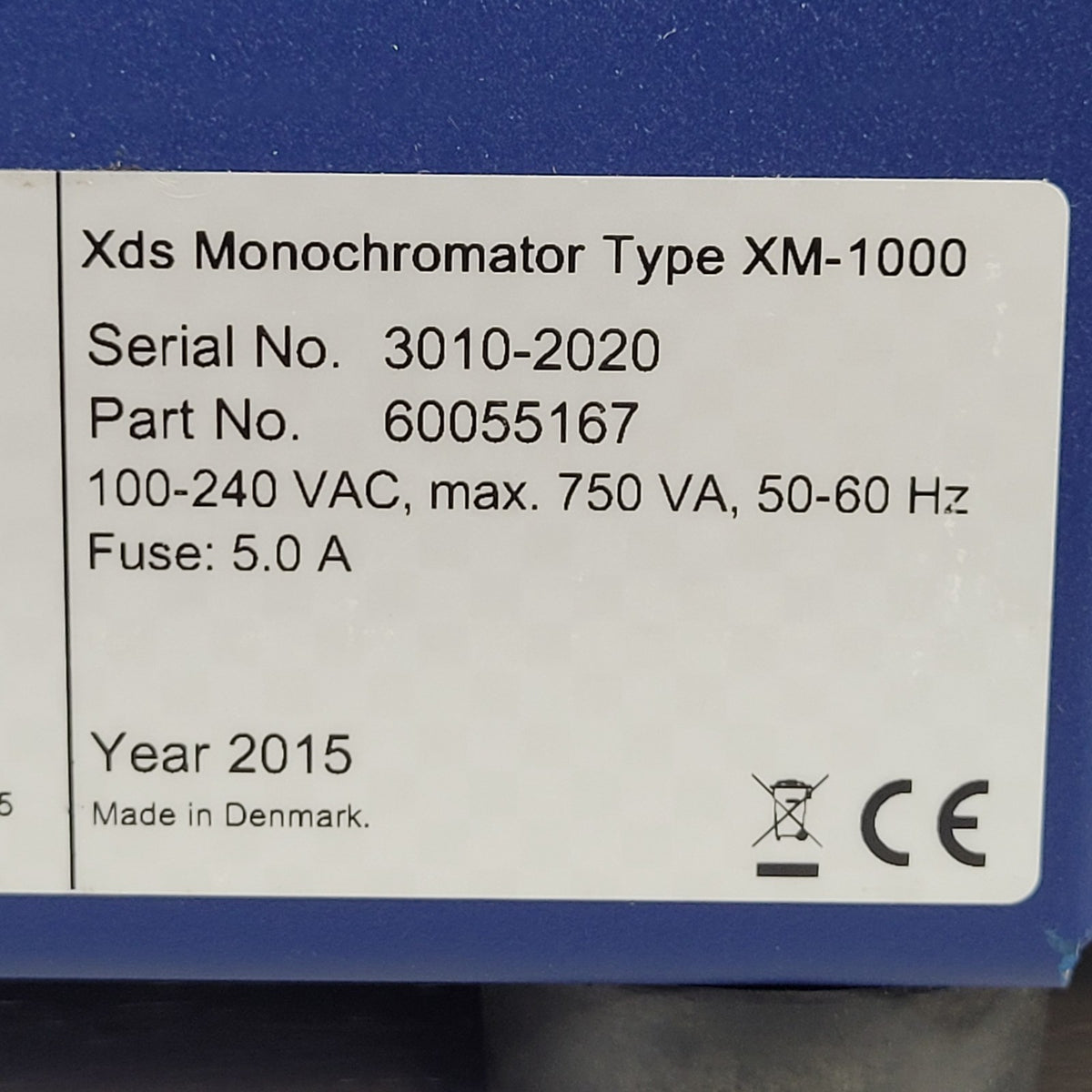 TESTED FOSS XDS 60055167 60055259 NIR Rapid Content Analyzer w/ PC, Software