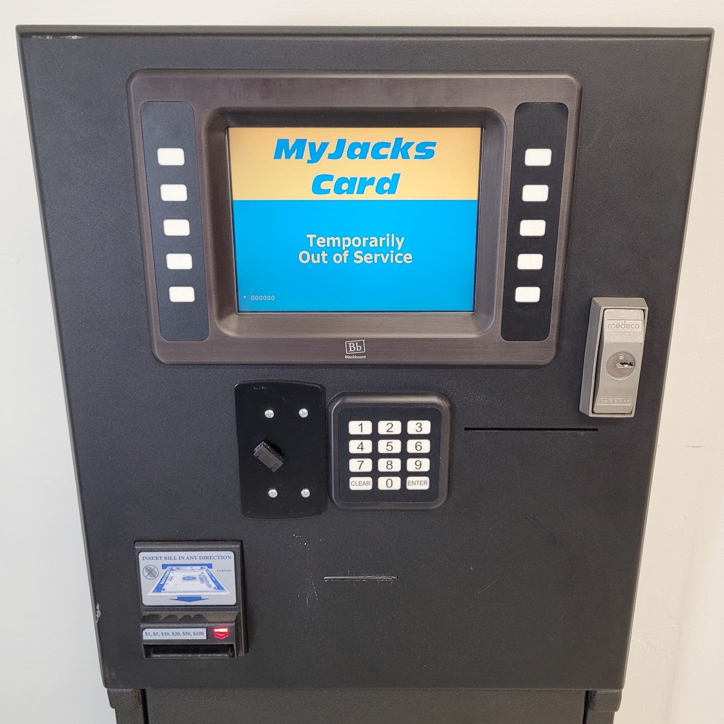 Blackboard Transact AC3000US PHIL Payment Kiosk Bill Acceptor Dispenser