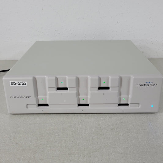 Tested Charles River MCS Endosafe Multi-Cartridge Endotoxin Testing System