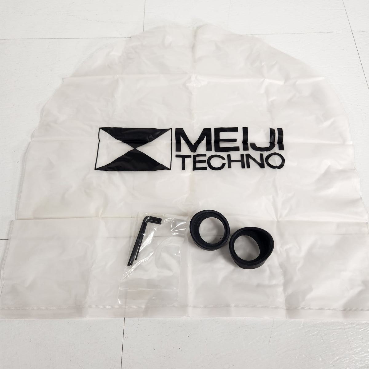 Meiji Techno Microscope Dust Cover Eyeguards Eyecups Allen Key Kit