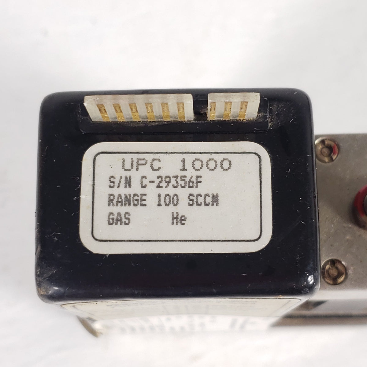 UNIT Instruments UPC-1000 100 SCCM He Helium Pressure Controller 500 PSI